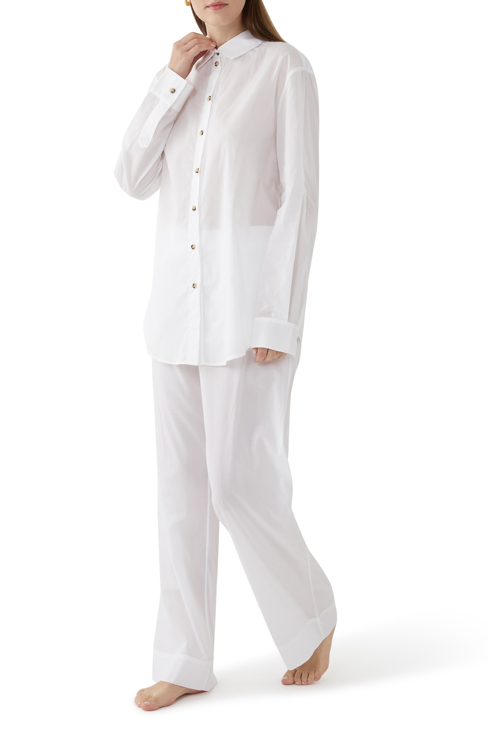 London Cotton Pyjama Shirt