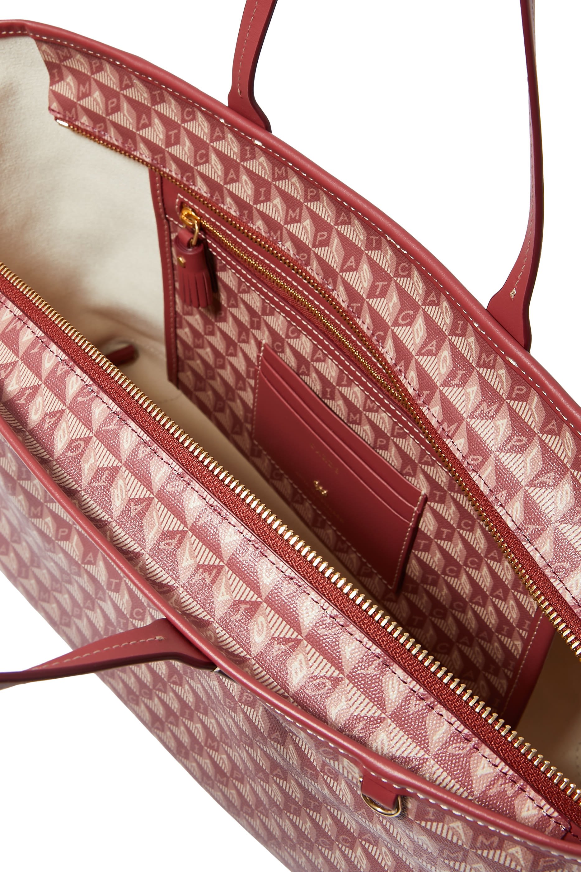 I am a Plastic Bag Zipped Tote