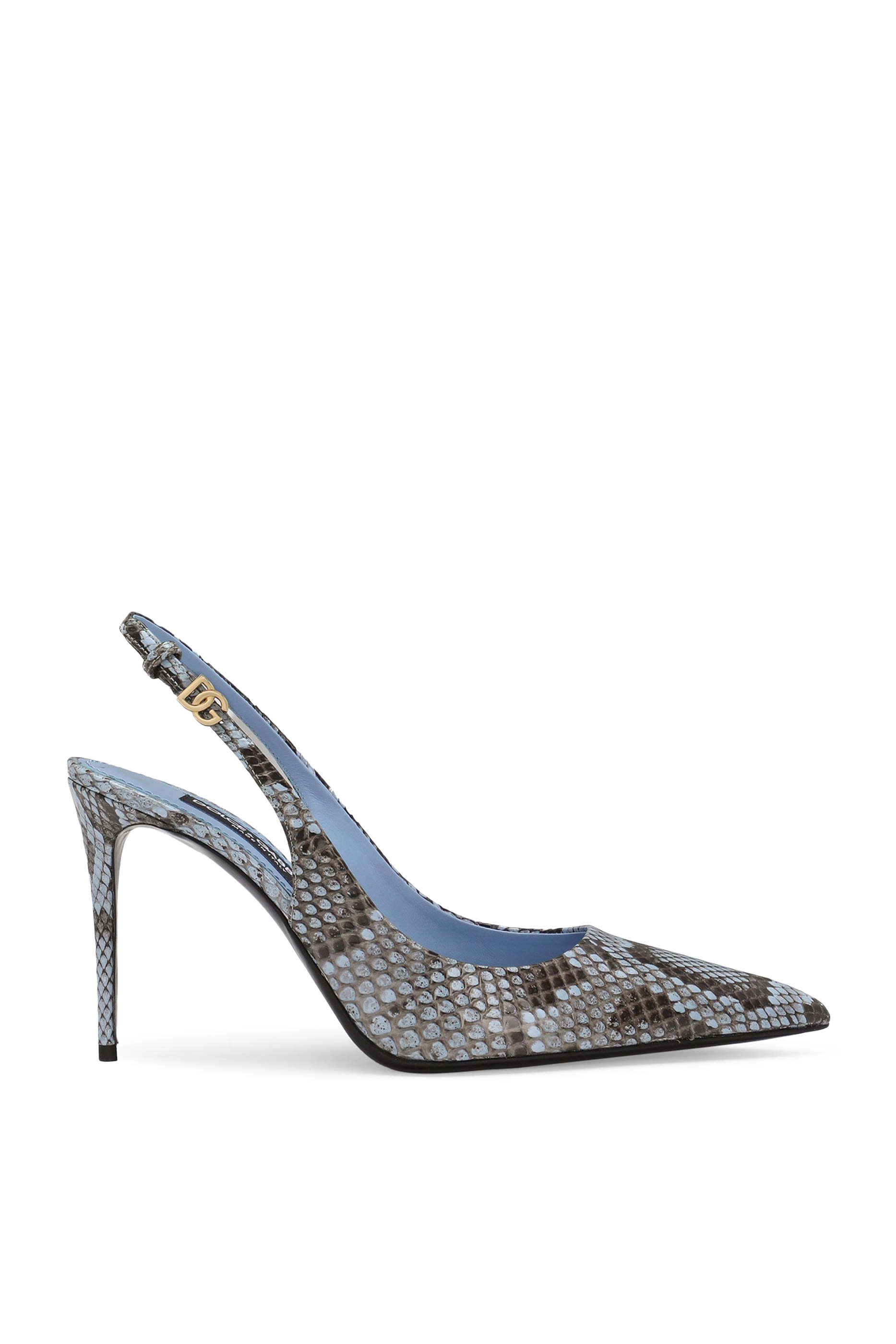 Python Skin 90 Pumps