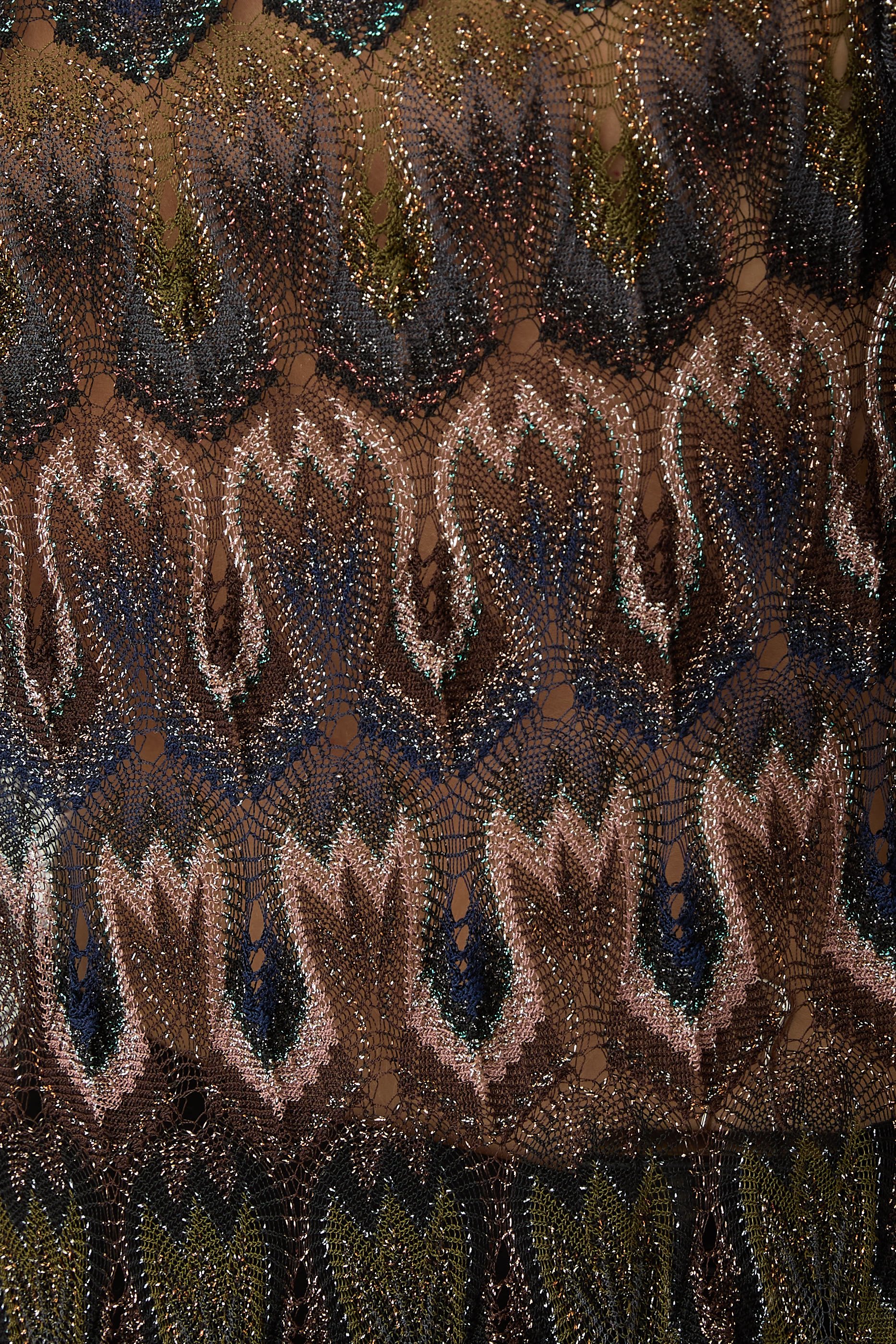  Lace Arabesque Maxi Cardigan