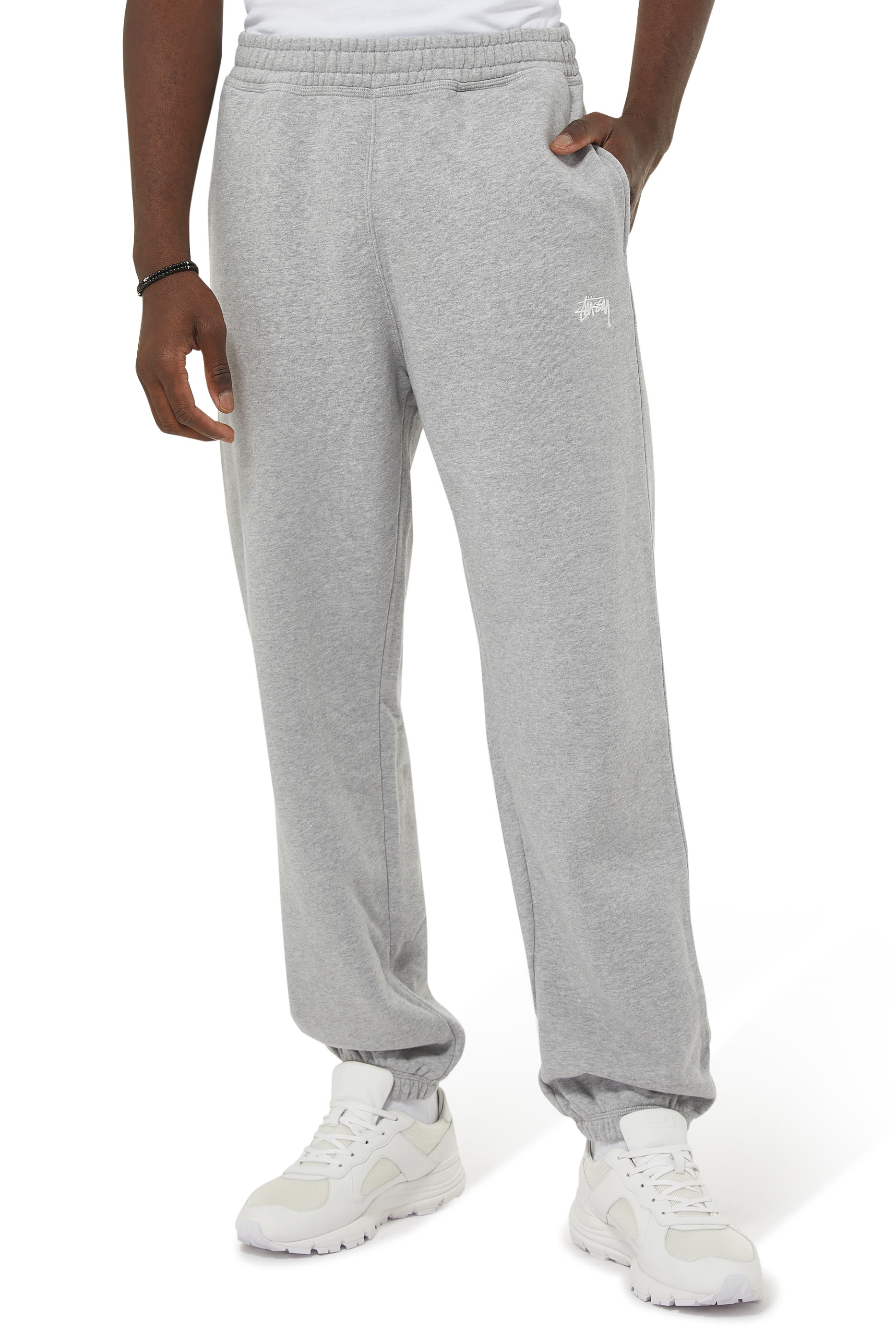 Garment Dyed Cotton Fleece Stock Logo Pant