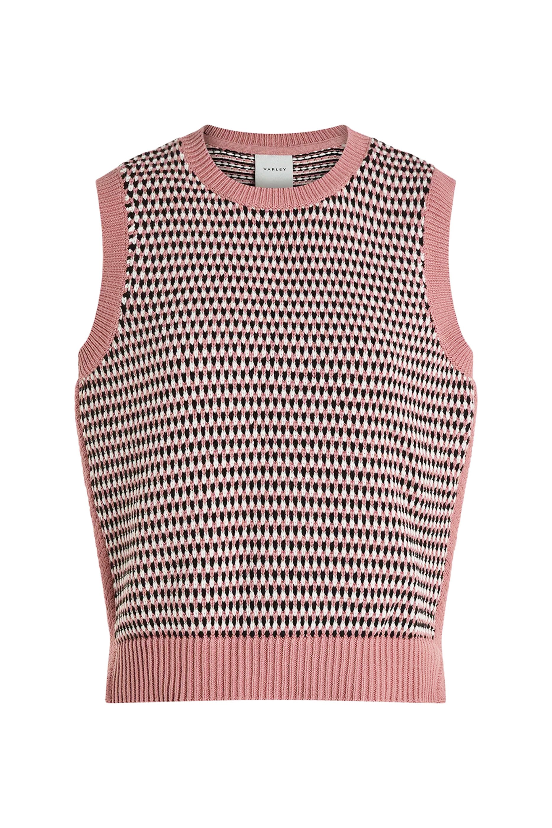 Knowles Textured Knit Vest 