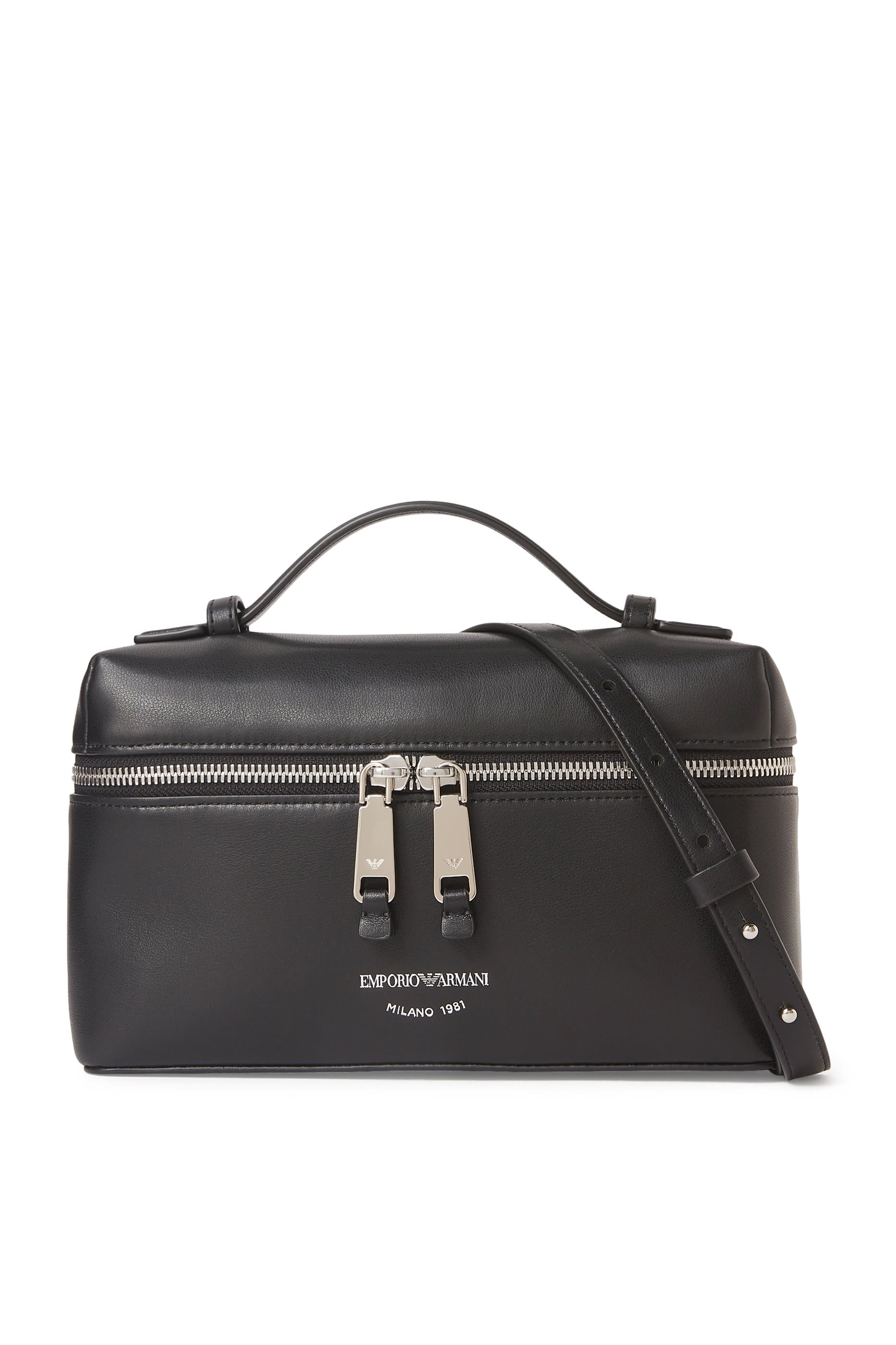 Shoulder Strap Nappa Leather Vanity Case