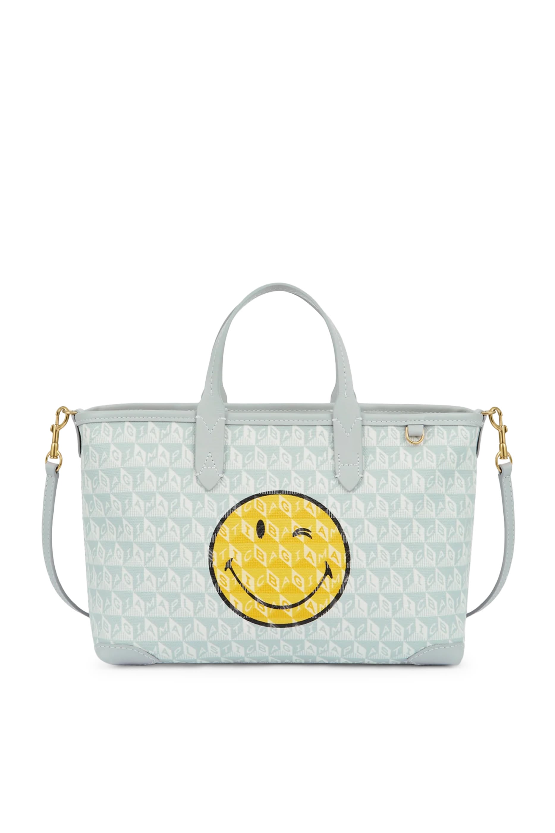 I Am A Plastic Bag Wink Zipped Tote 