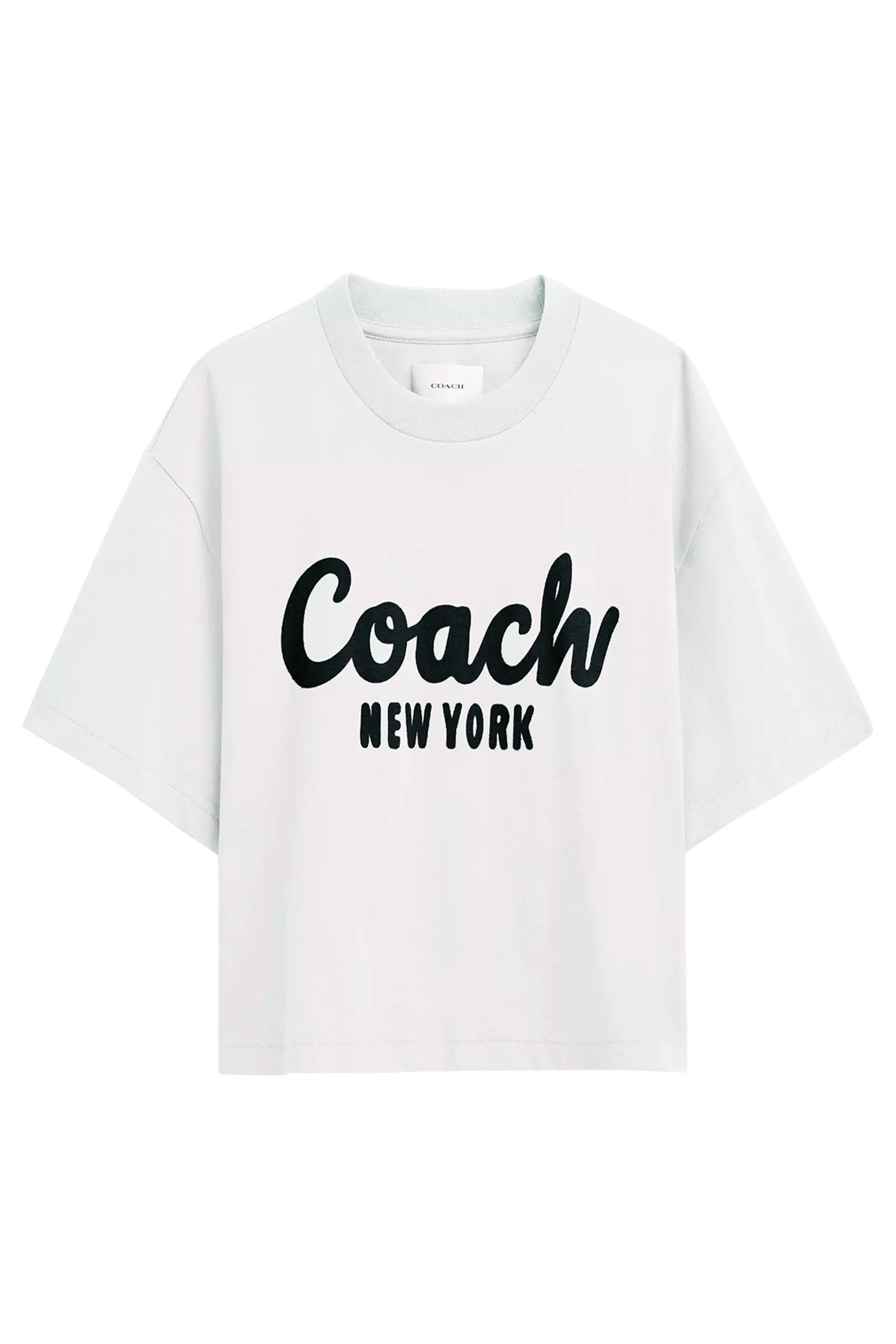 Cursive Signature Cropped T-Shirt