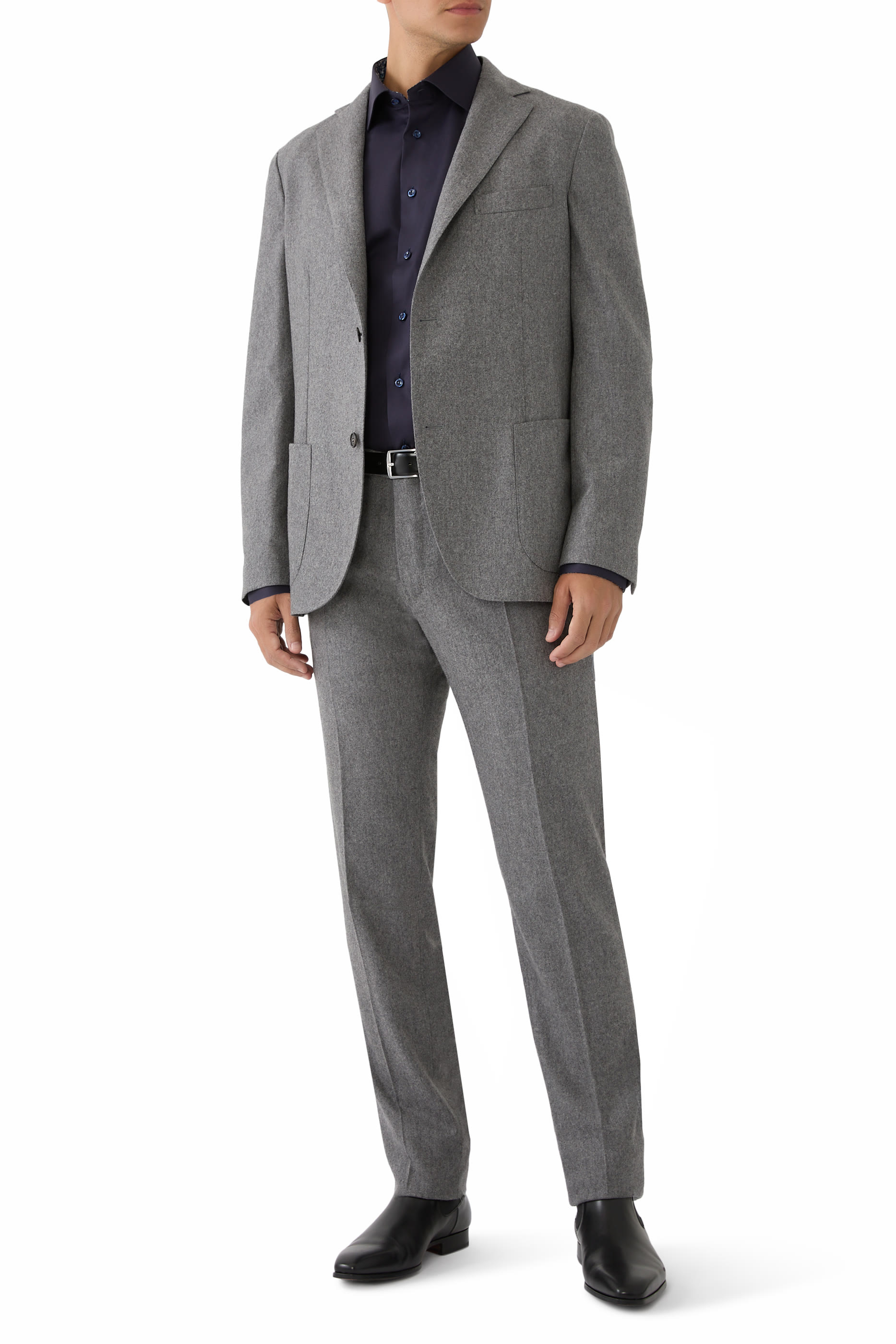 Floral Effect Signature Twill Shirt