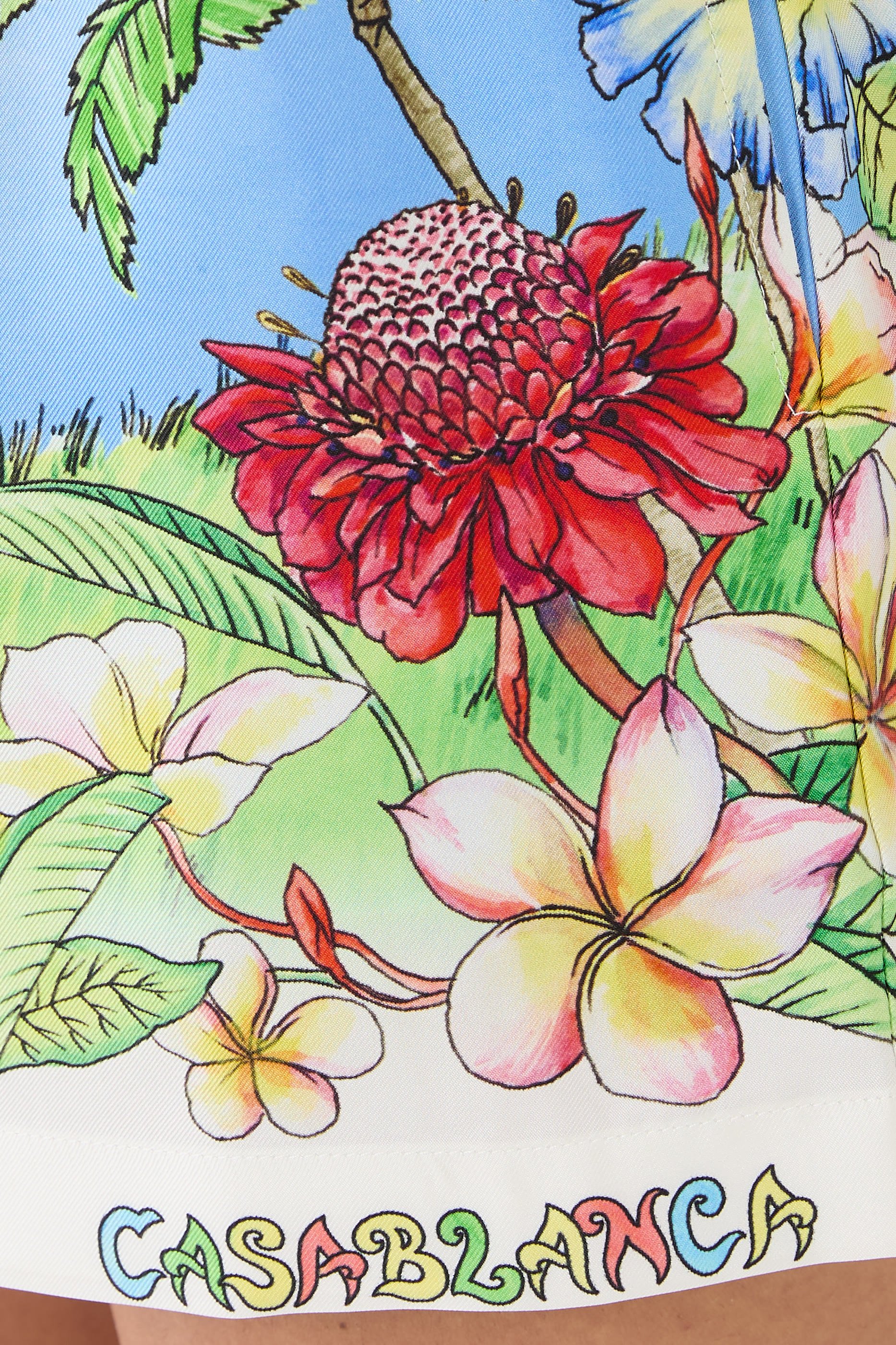 Aloha Silk Shorts 
