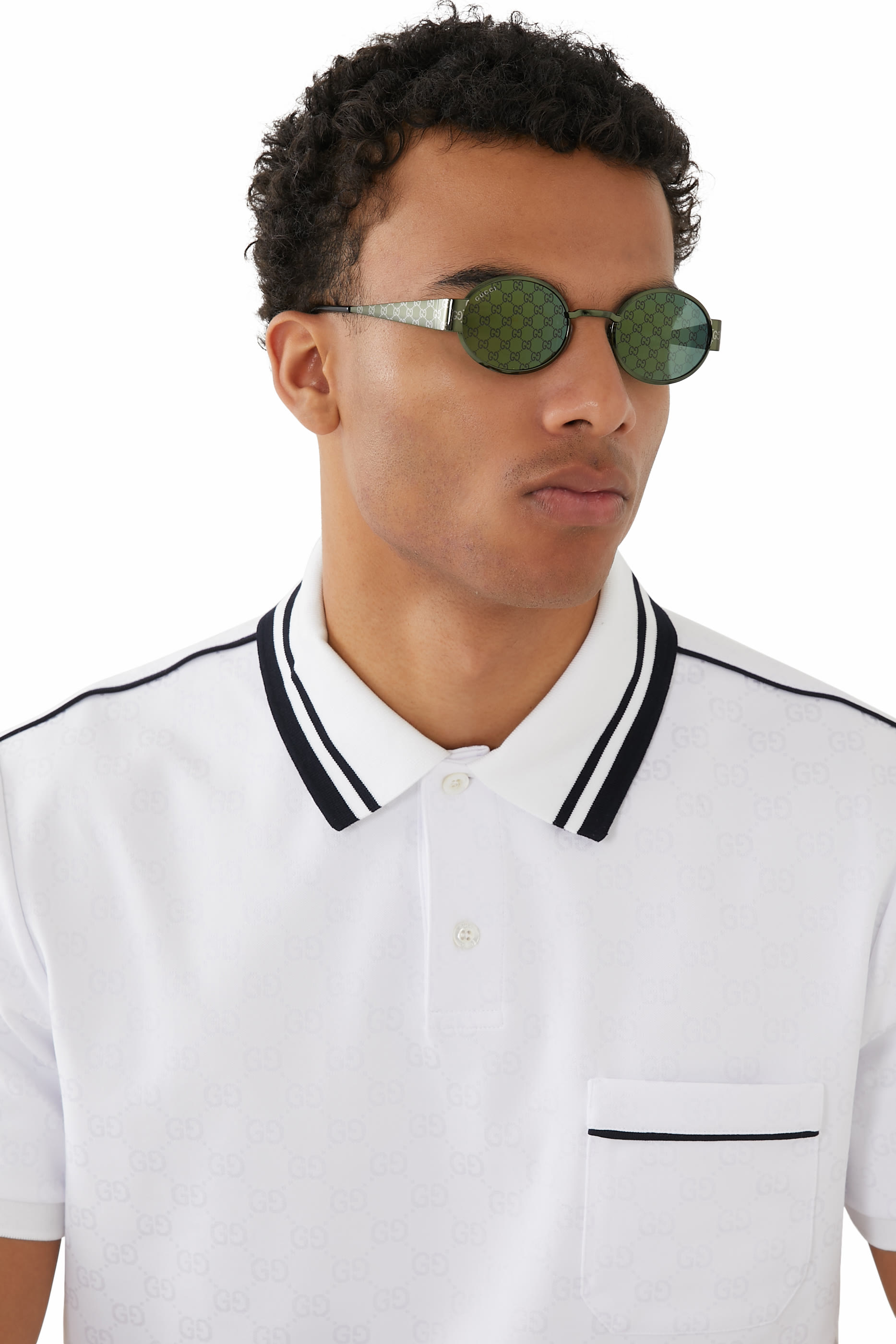 Oval Frame Sunglasses