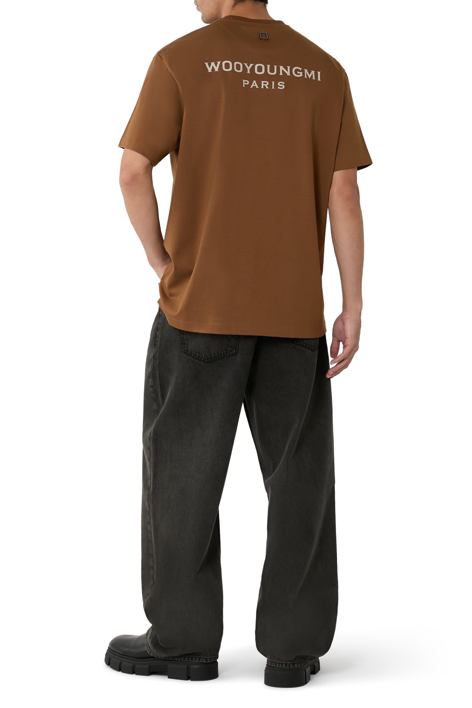 Back Logo Cotton T-Shirt 