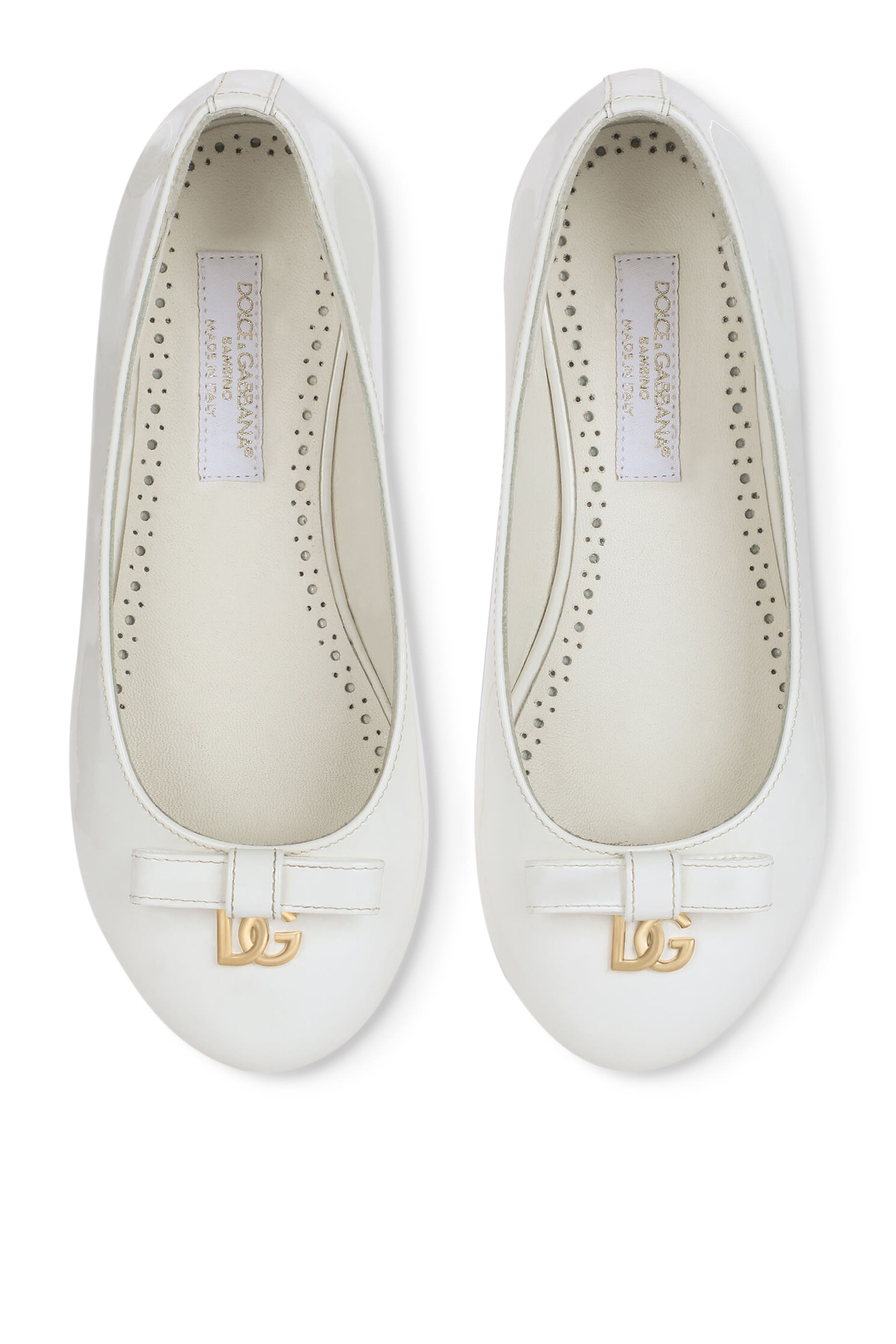 Kids Leather Ballet Flats