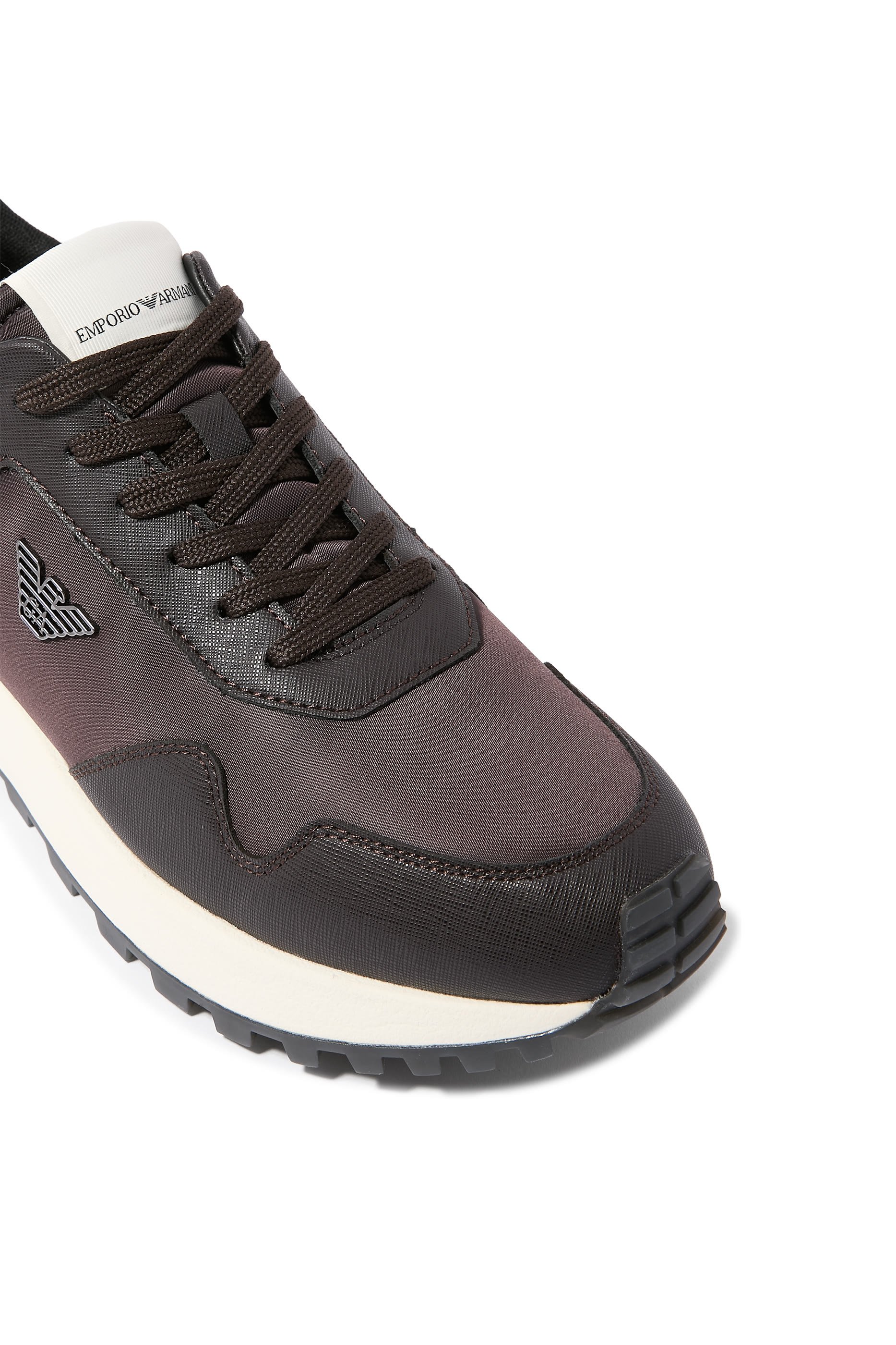 Micro Metal Logo Sneakers