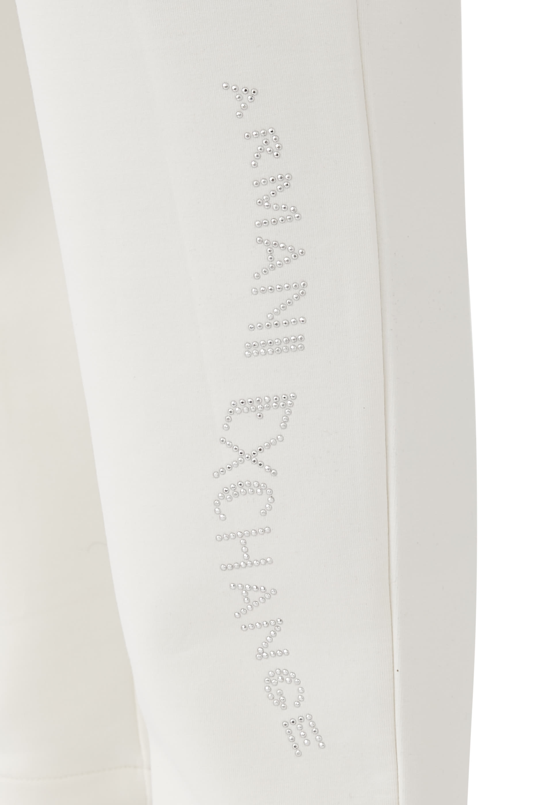 Rhinestone Logo Jogger Pants