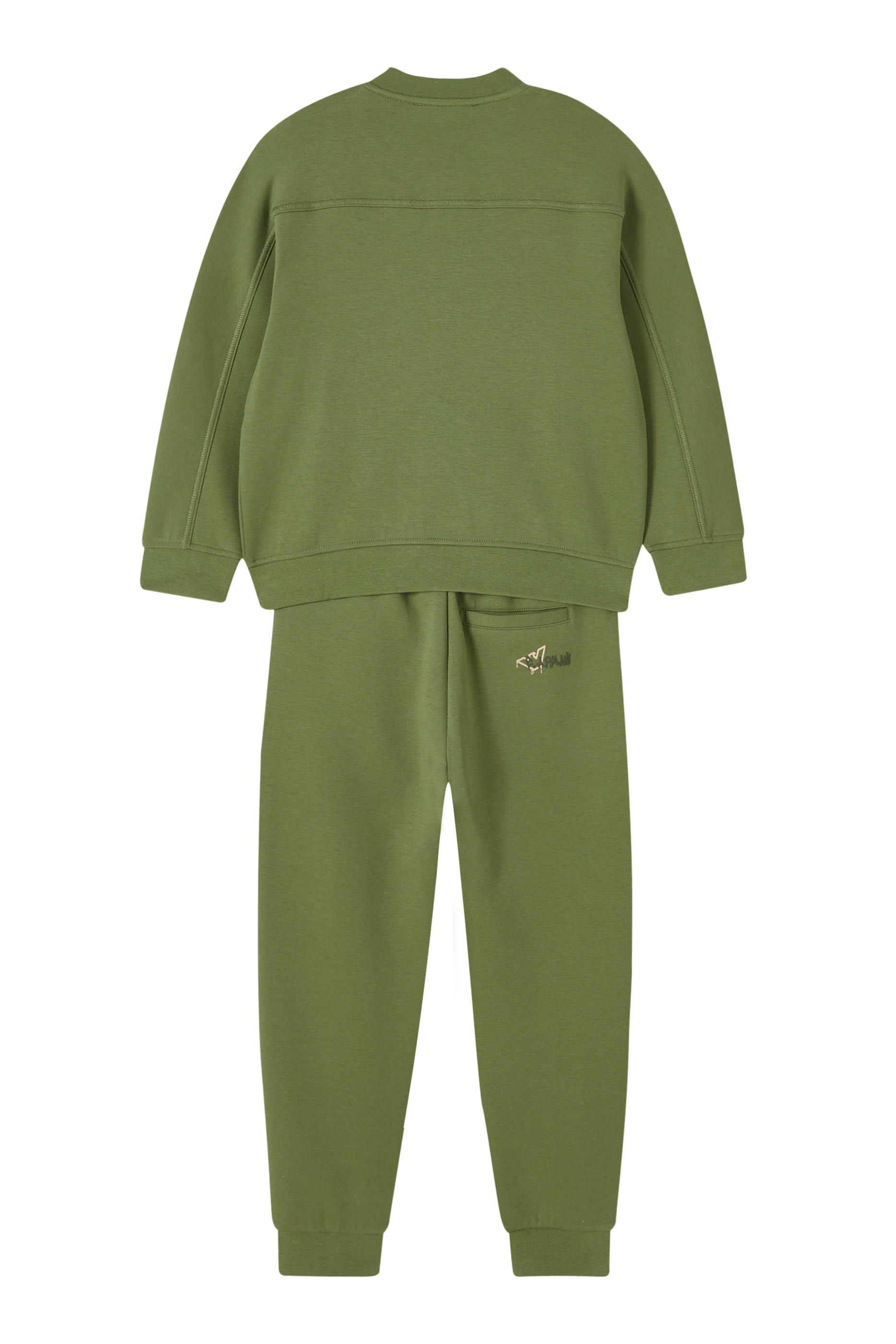 Kids Logo Zip-Up Tracksuit Set
