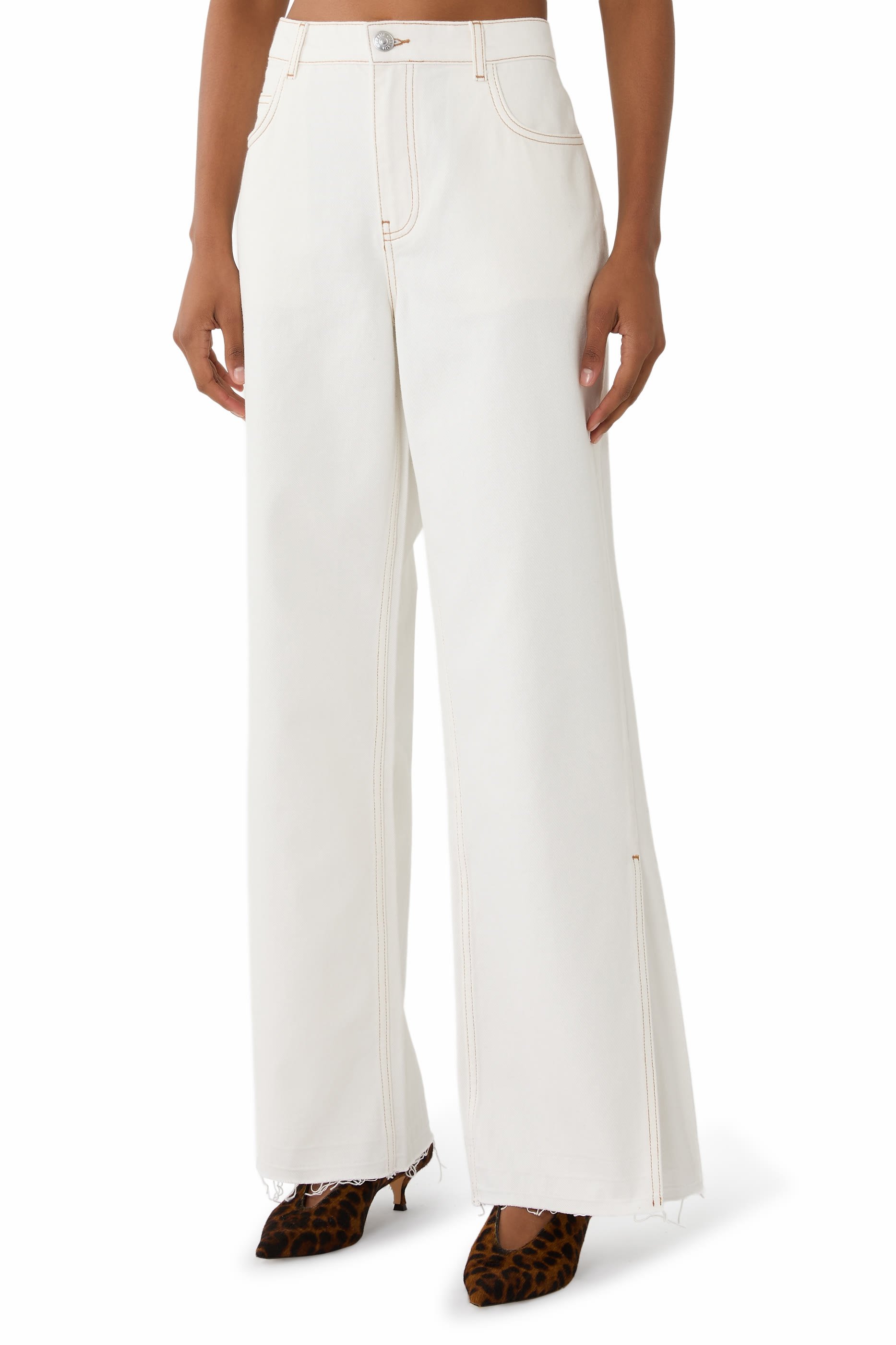 High-Rise Wide-Leg Pants 