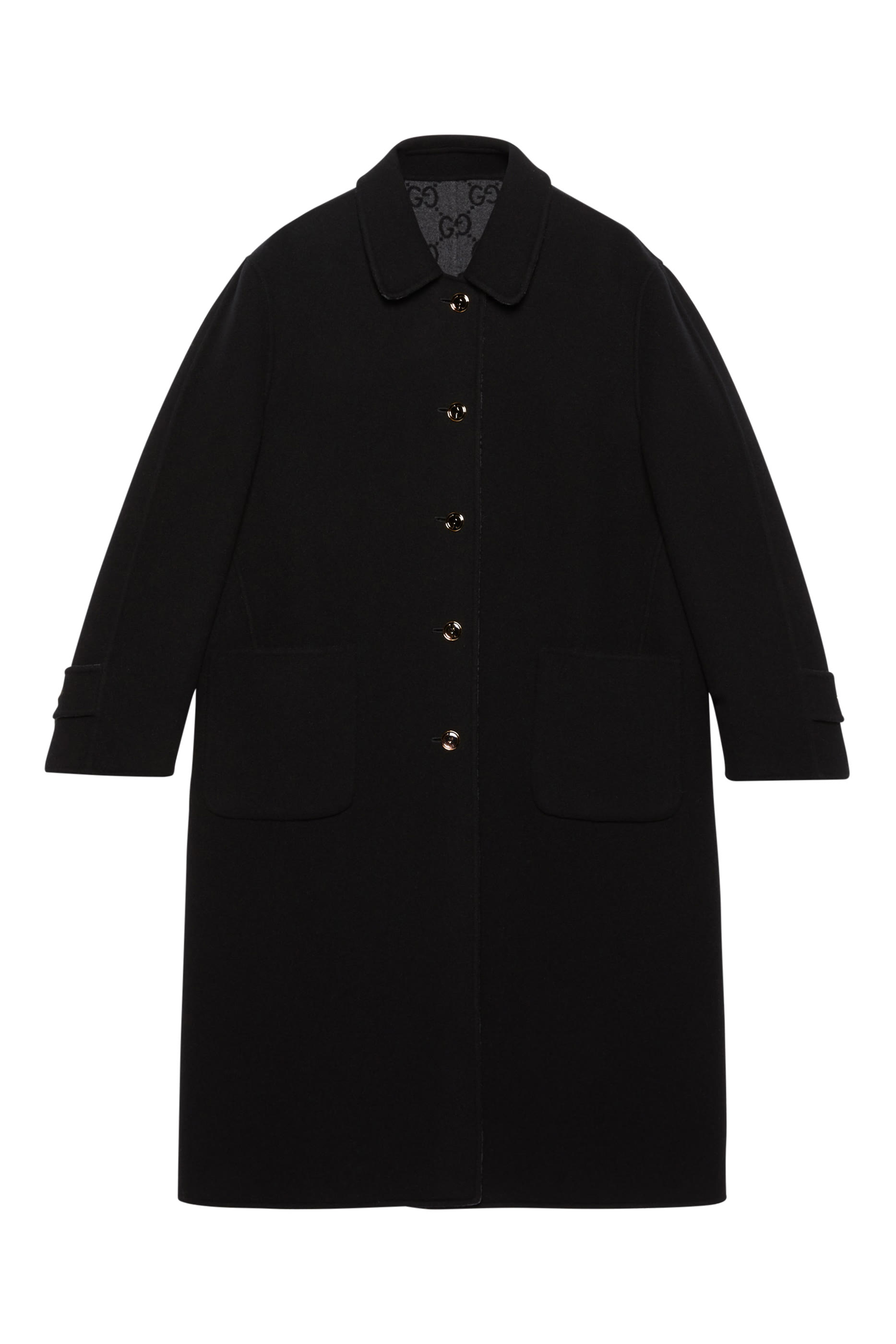 Reversible GG Wool Coat