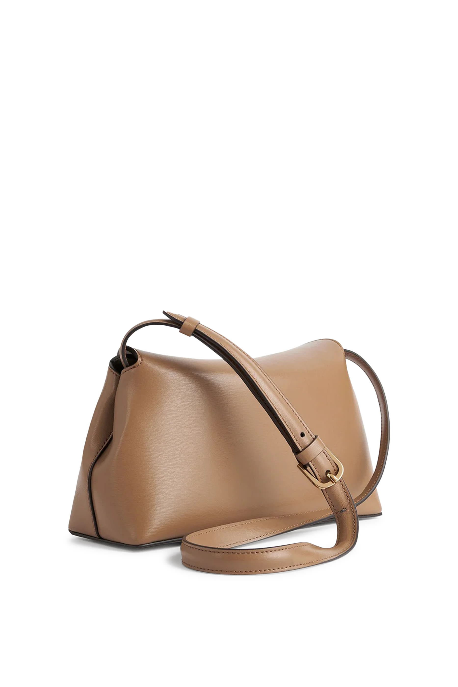 T-Lock Leather Clutch