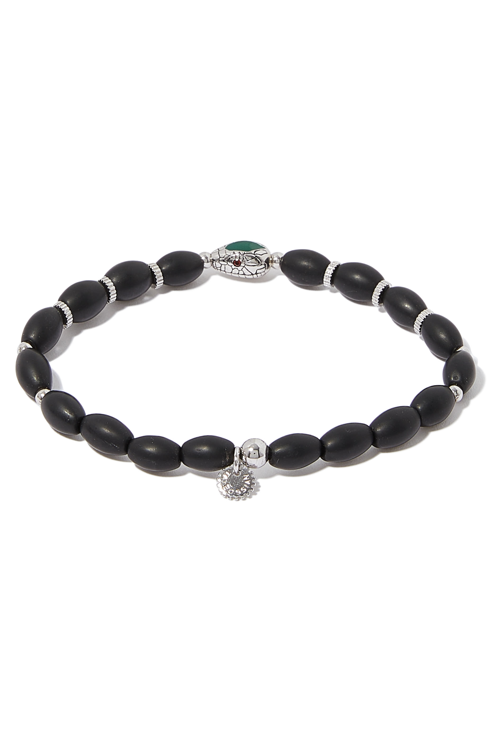 Enamel Oval Bead Bracelet