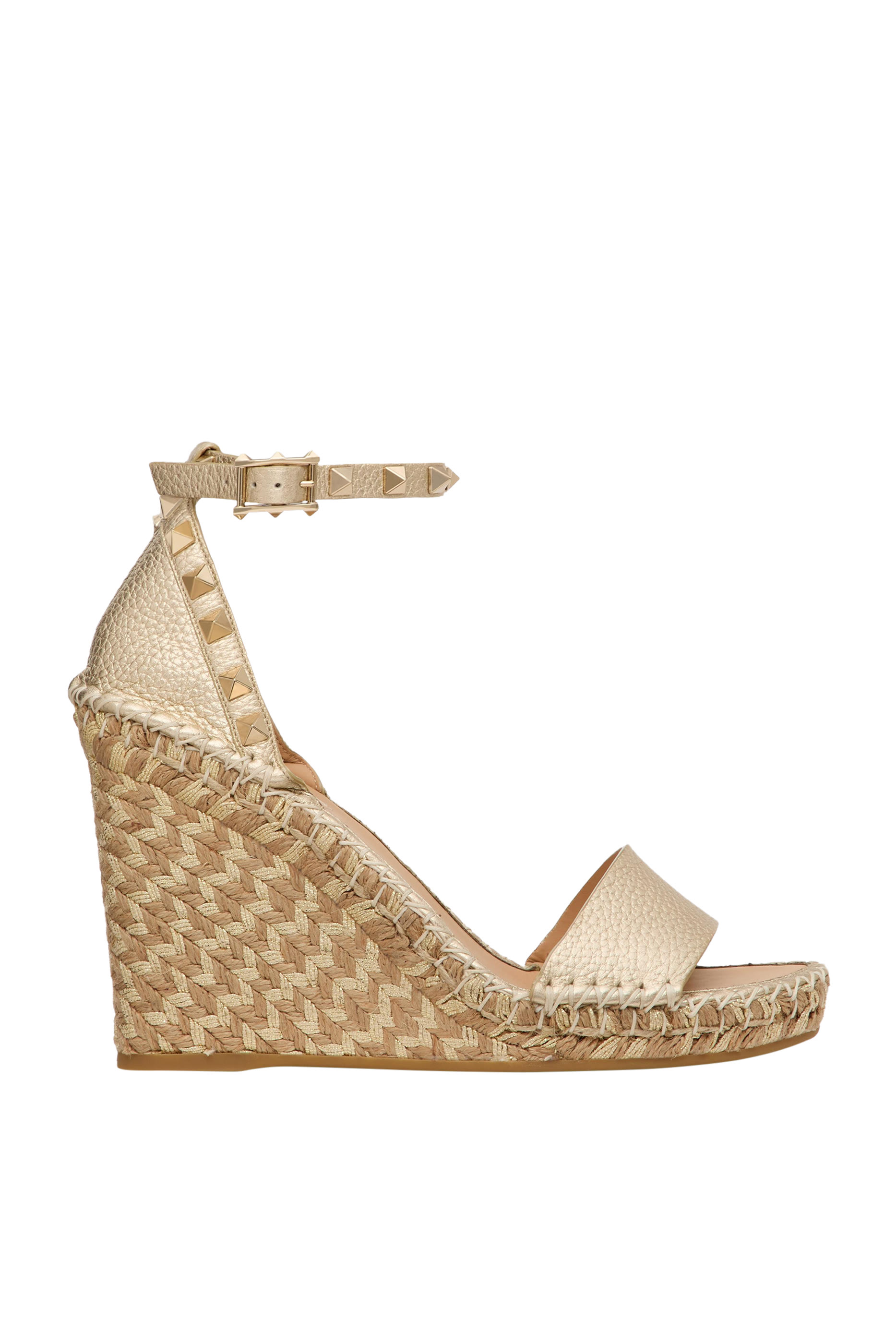 Rockstud 105 Double Wedge Sandals