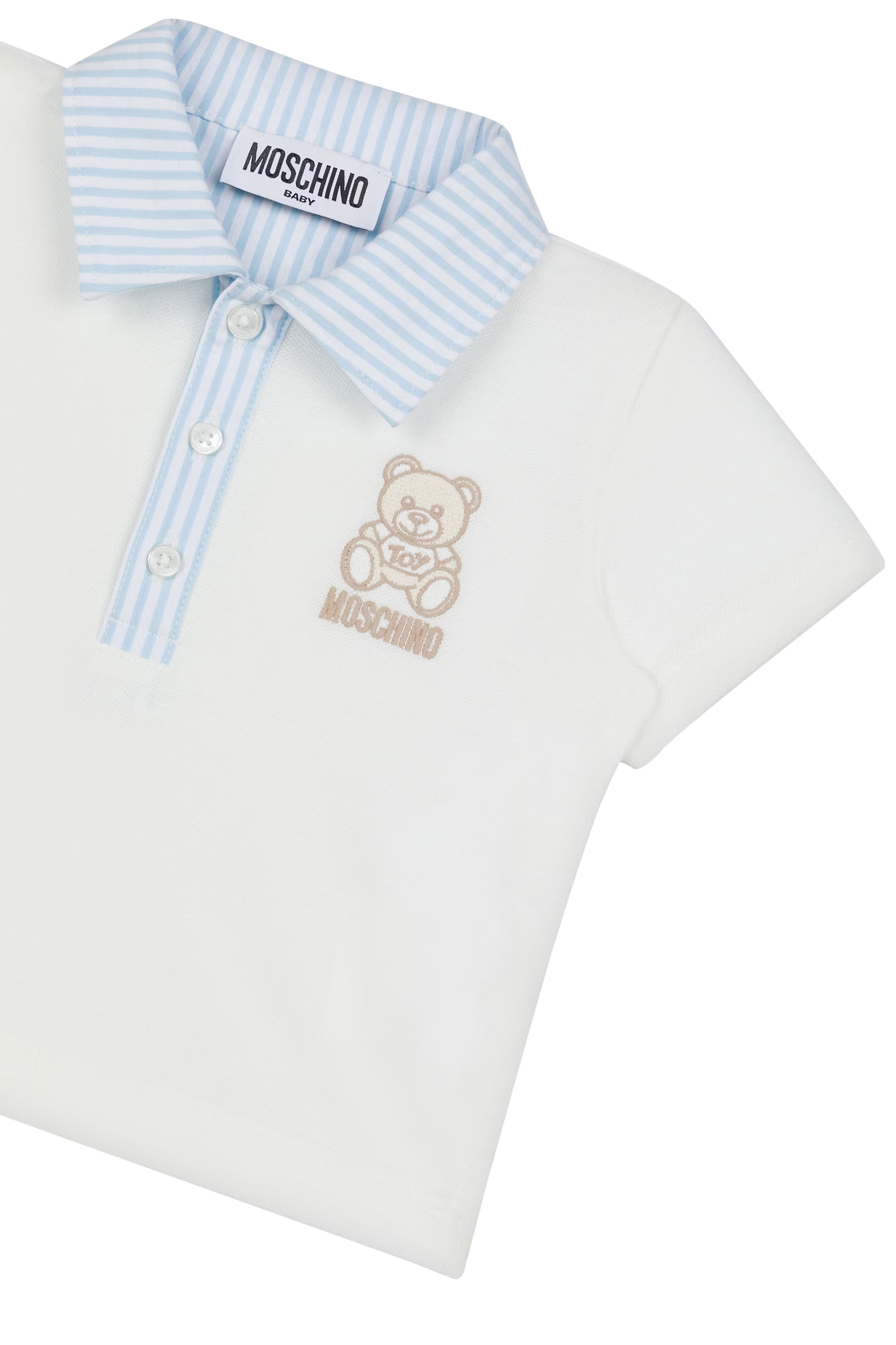 Kids Teddy Bear Pique Polo