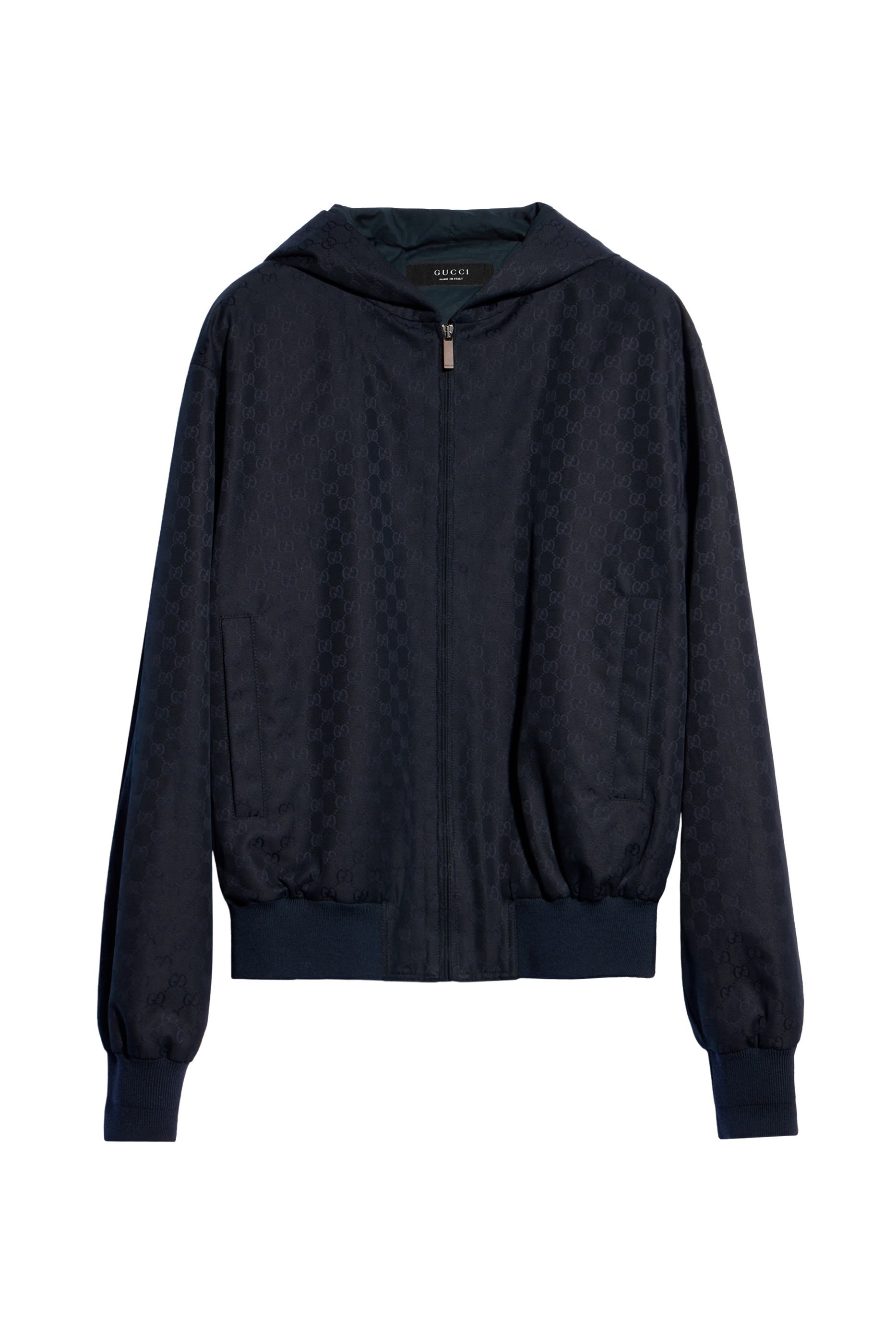 GG Cotton Canvas Zip Jacket