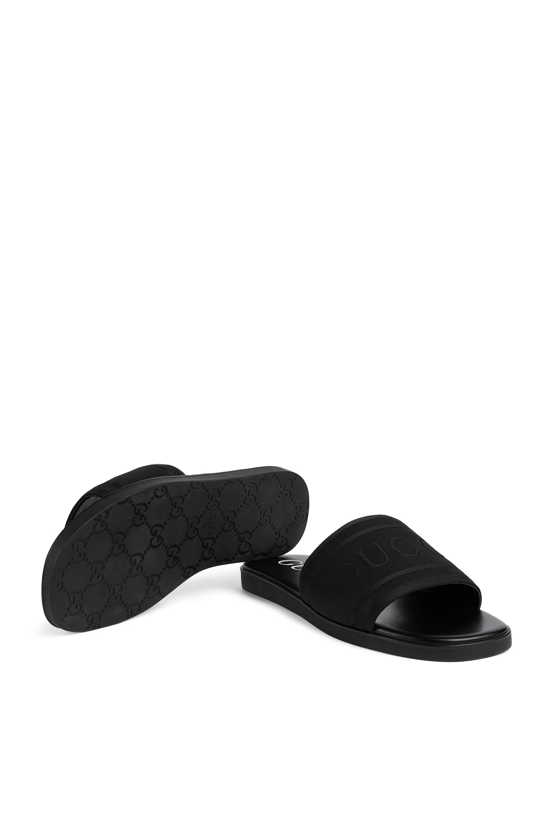 Slide sandals with Tonal Logo