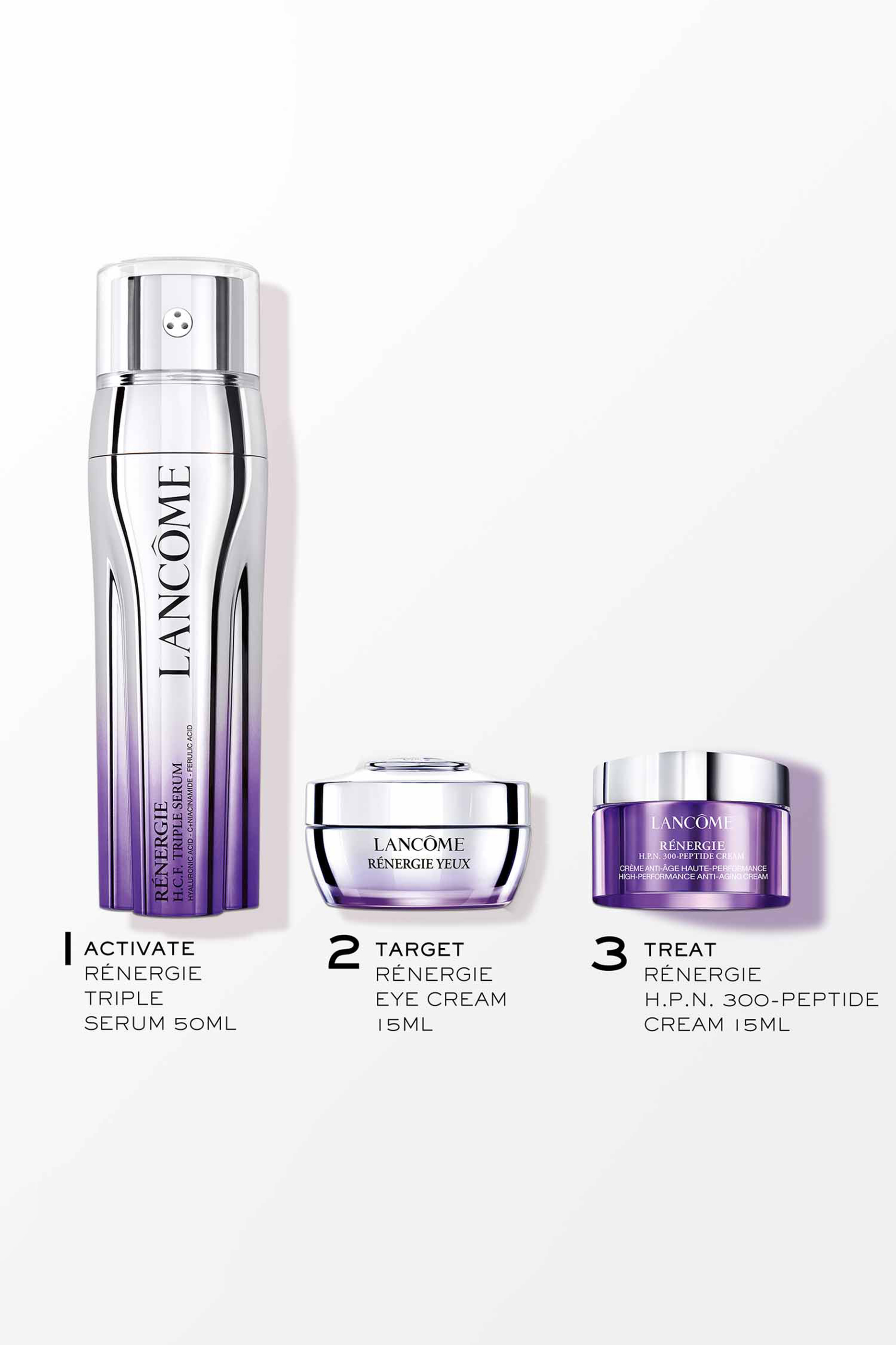 R&eacute;nergie H.C.F. Triple Serum Holiday Skincare Set