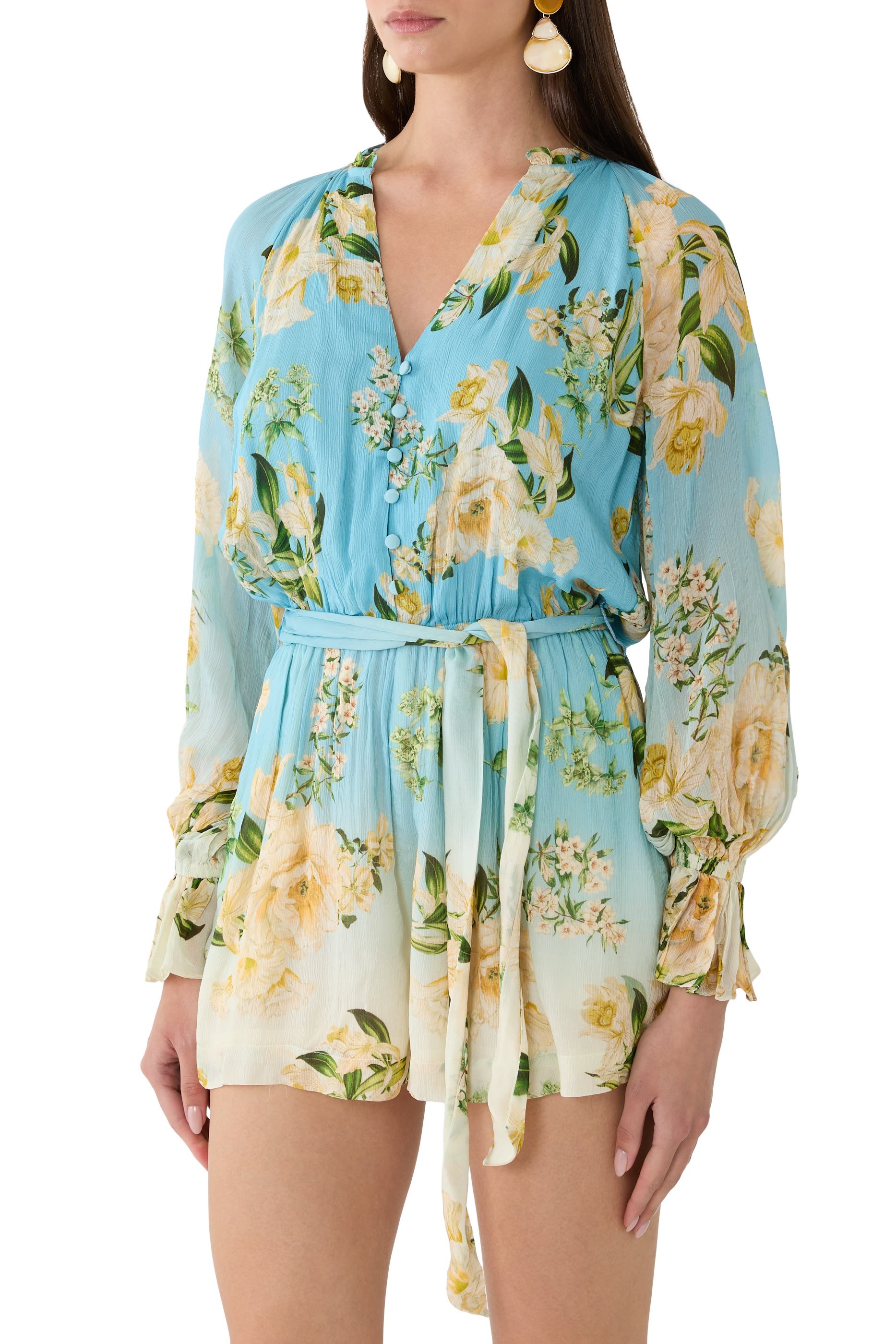 Ajia Belt Romper 