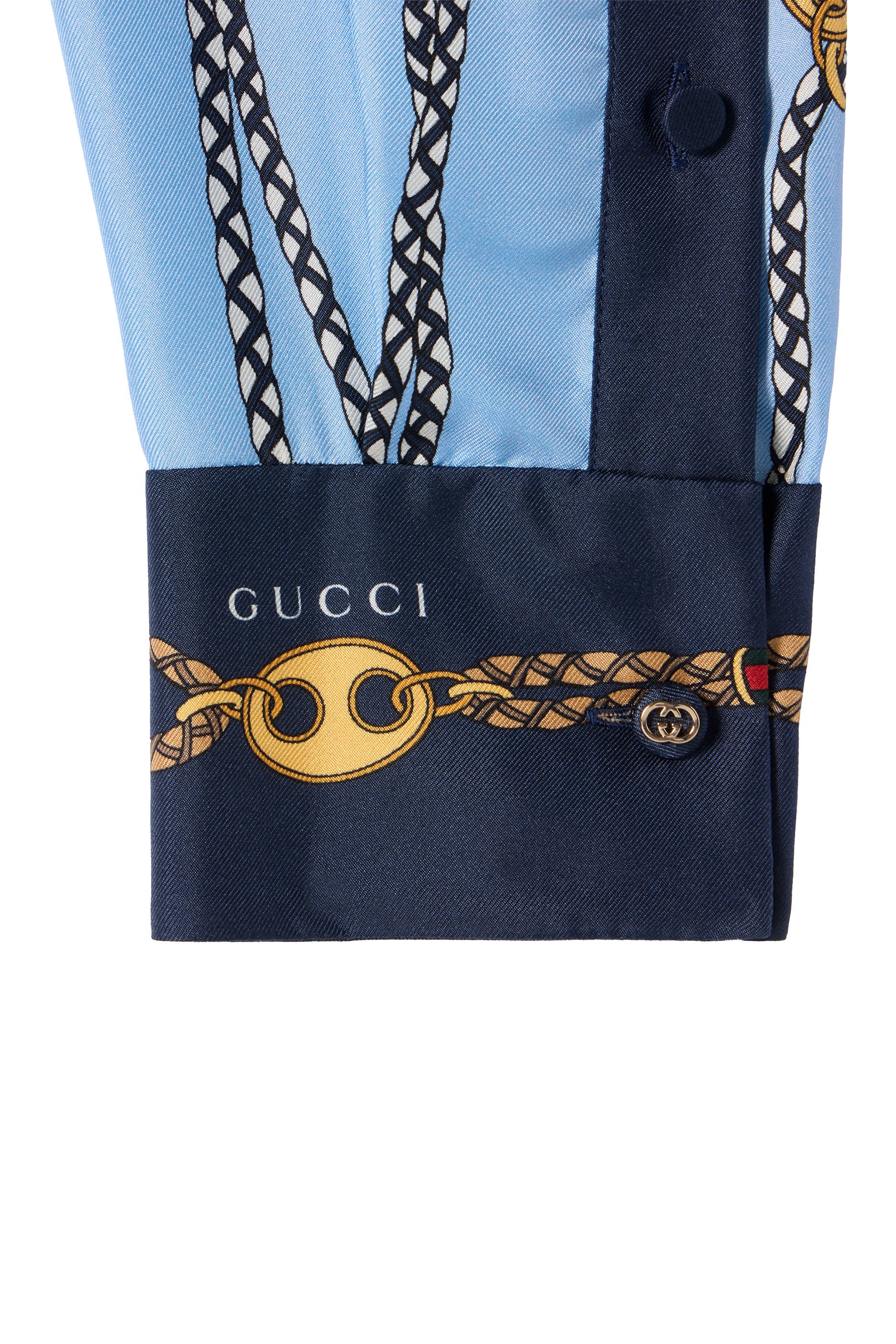 Printed Silk Twill Shirt 