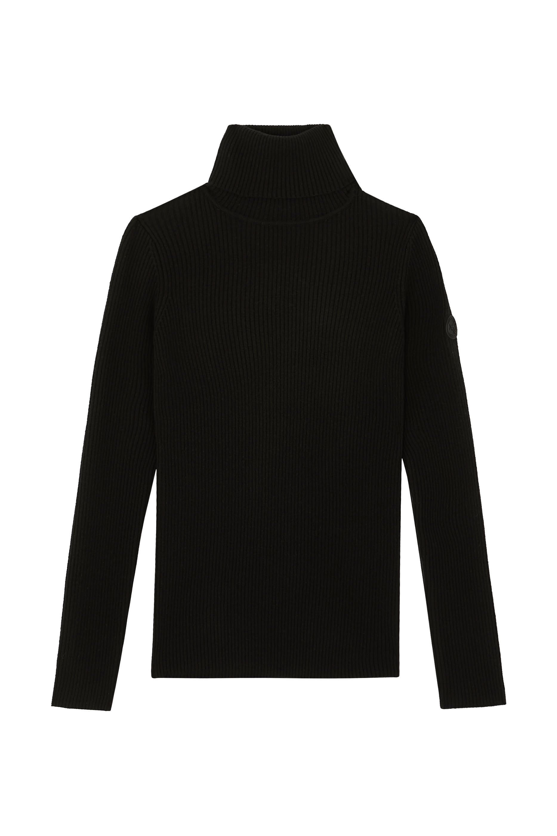 Wool-Cashmere Blend Turtleneck Sweater