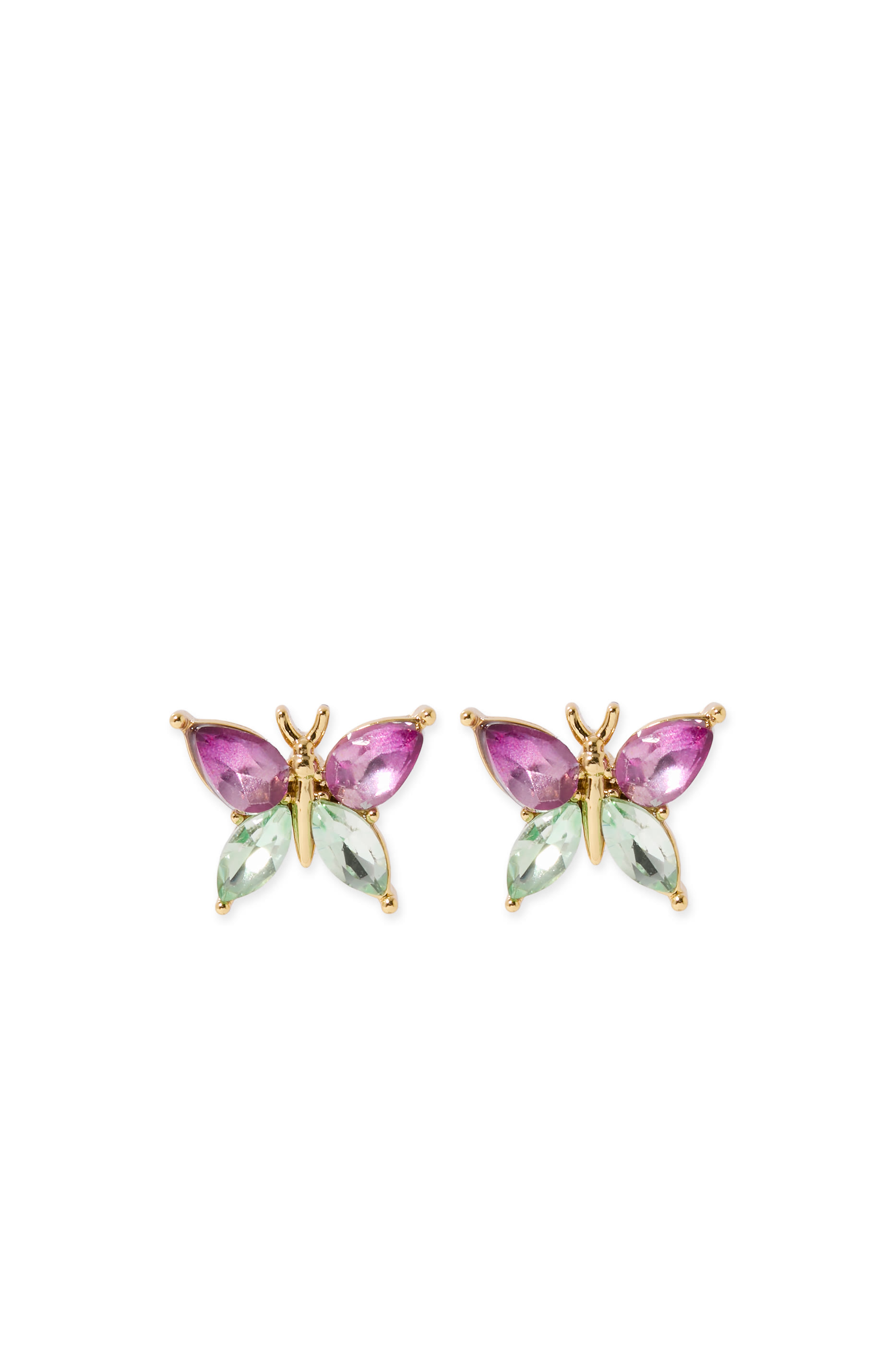 Small Butterfly Stud Earrings