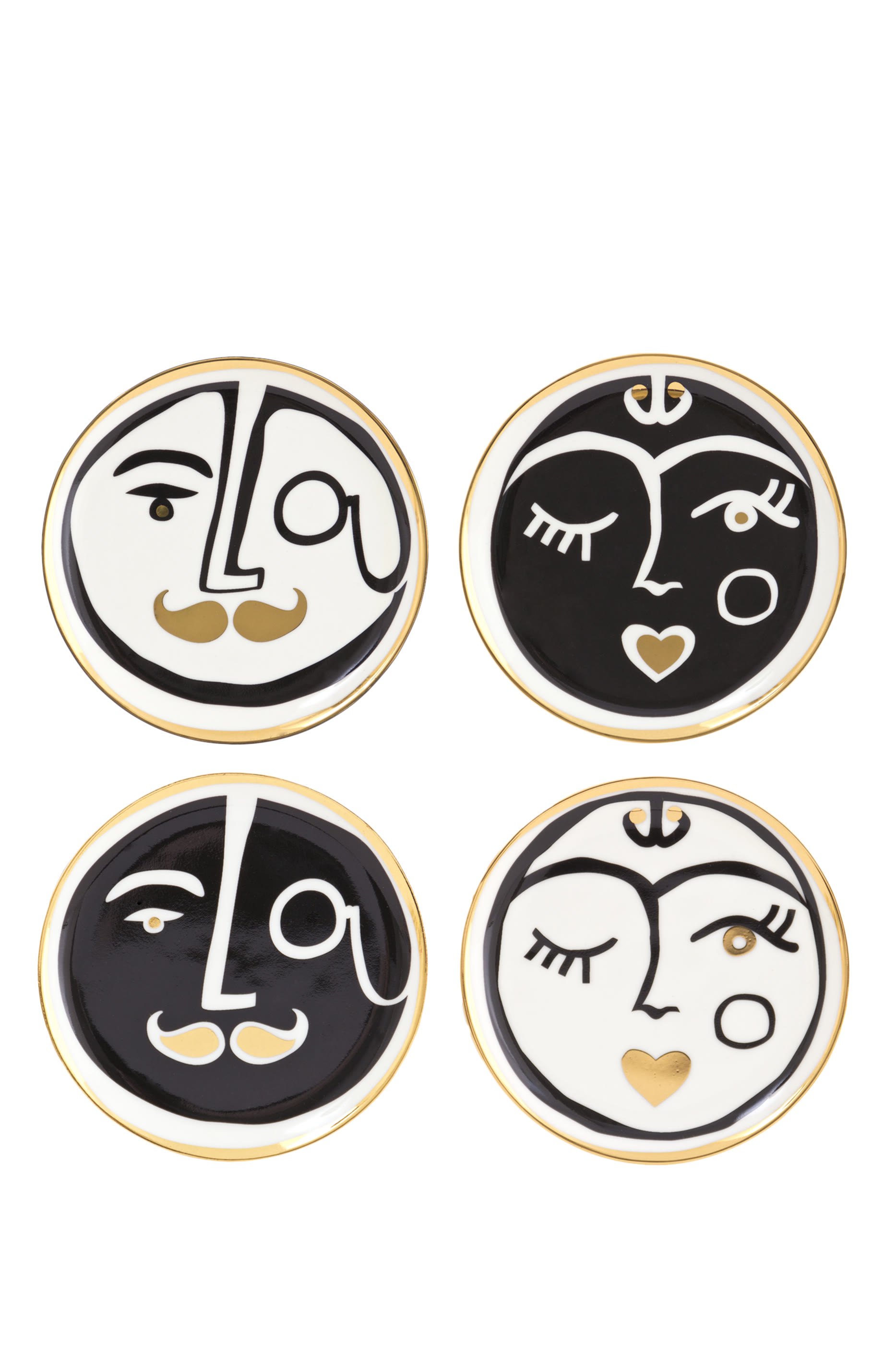 Marseilles Coasters, Set of 4