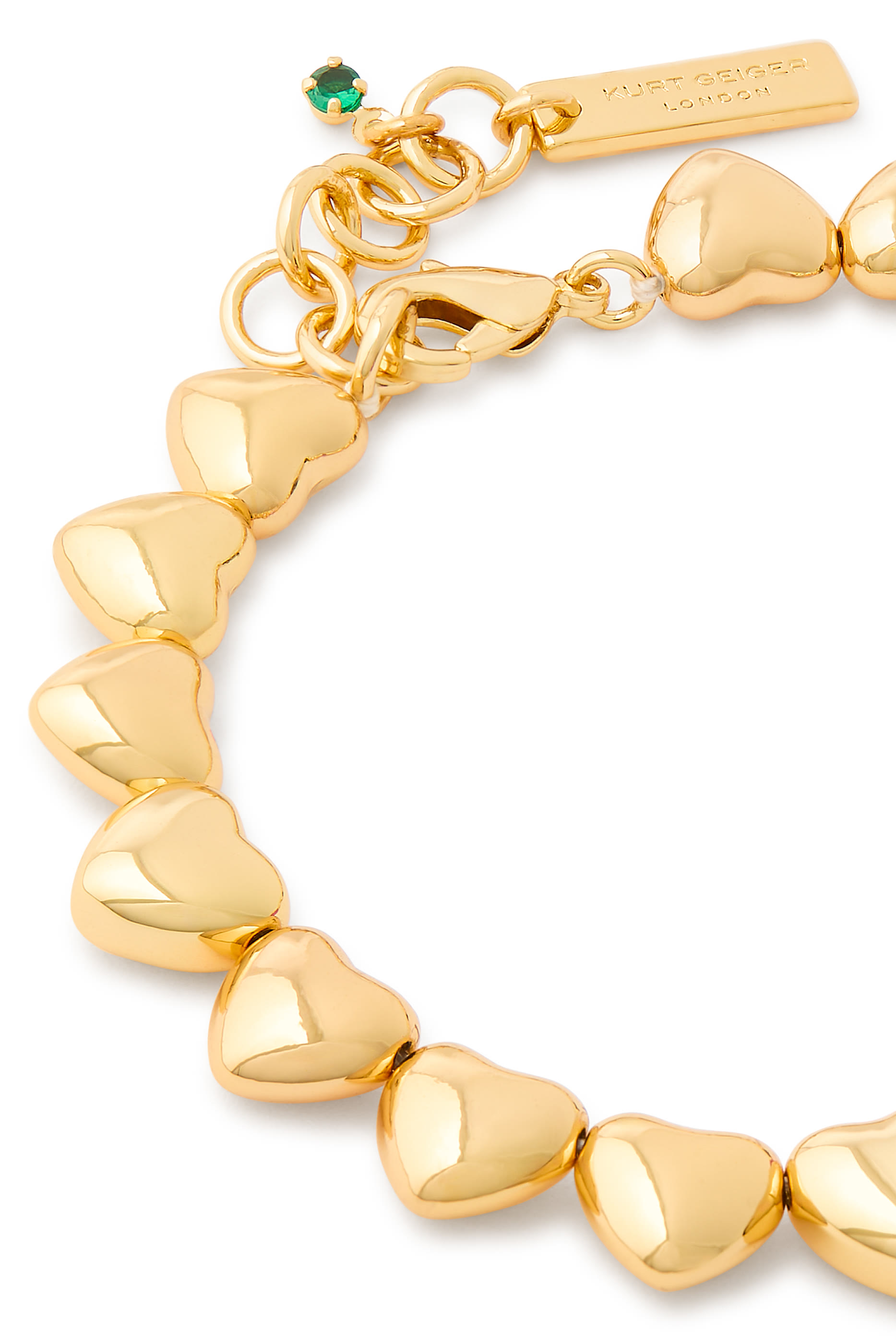 Beaded Heart Bracelet