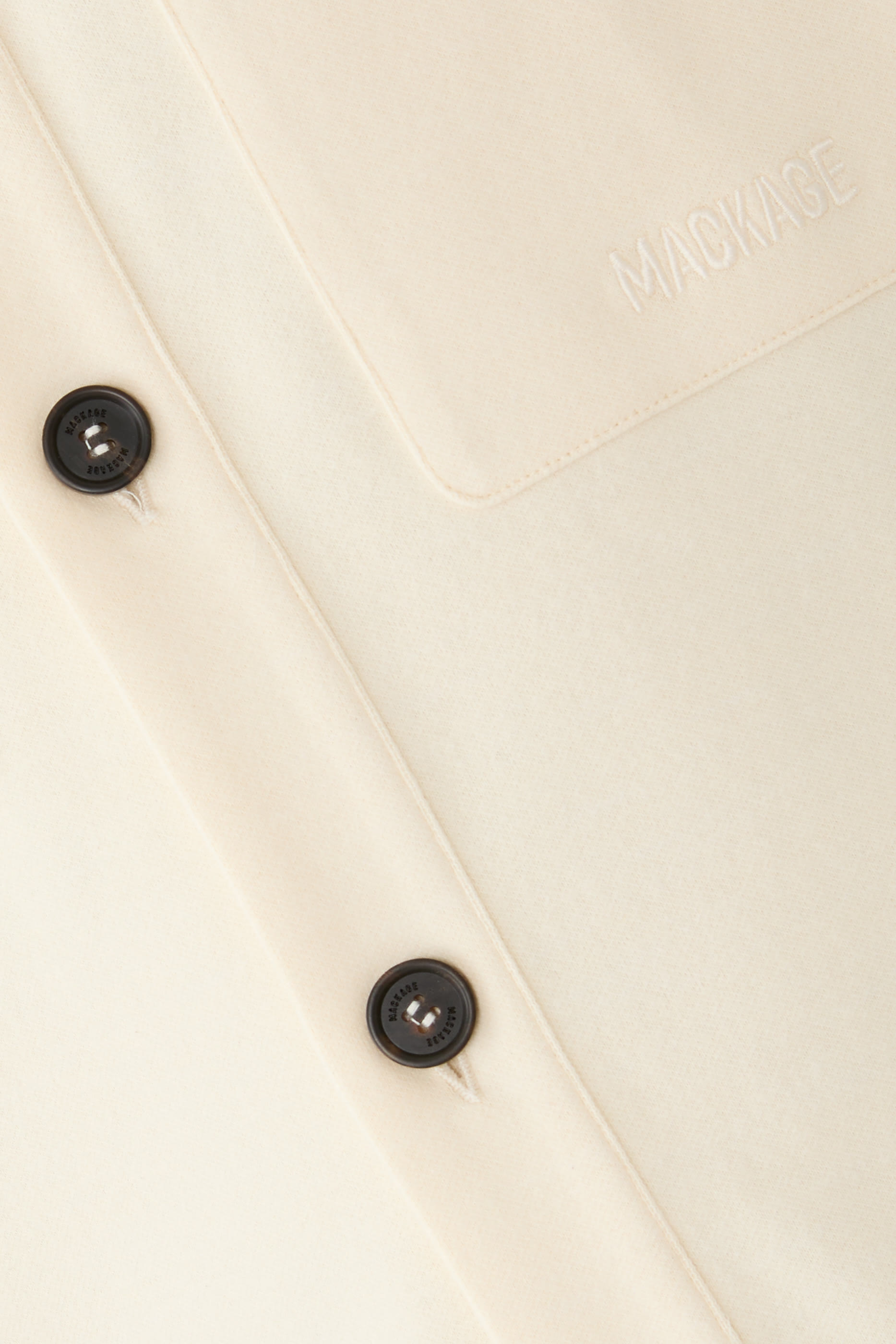 PORTER-K Brushed Knit Shirt Jacket