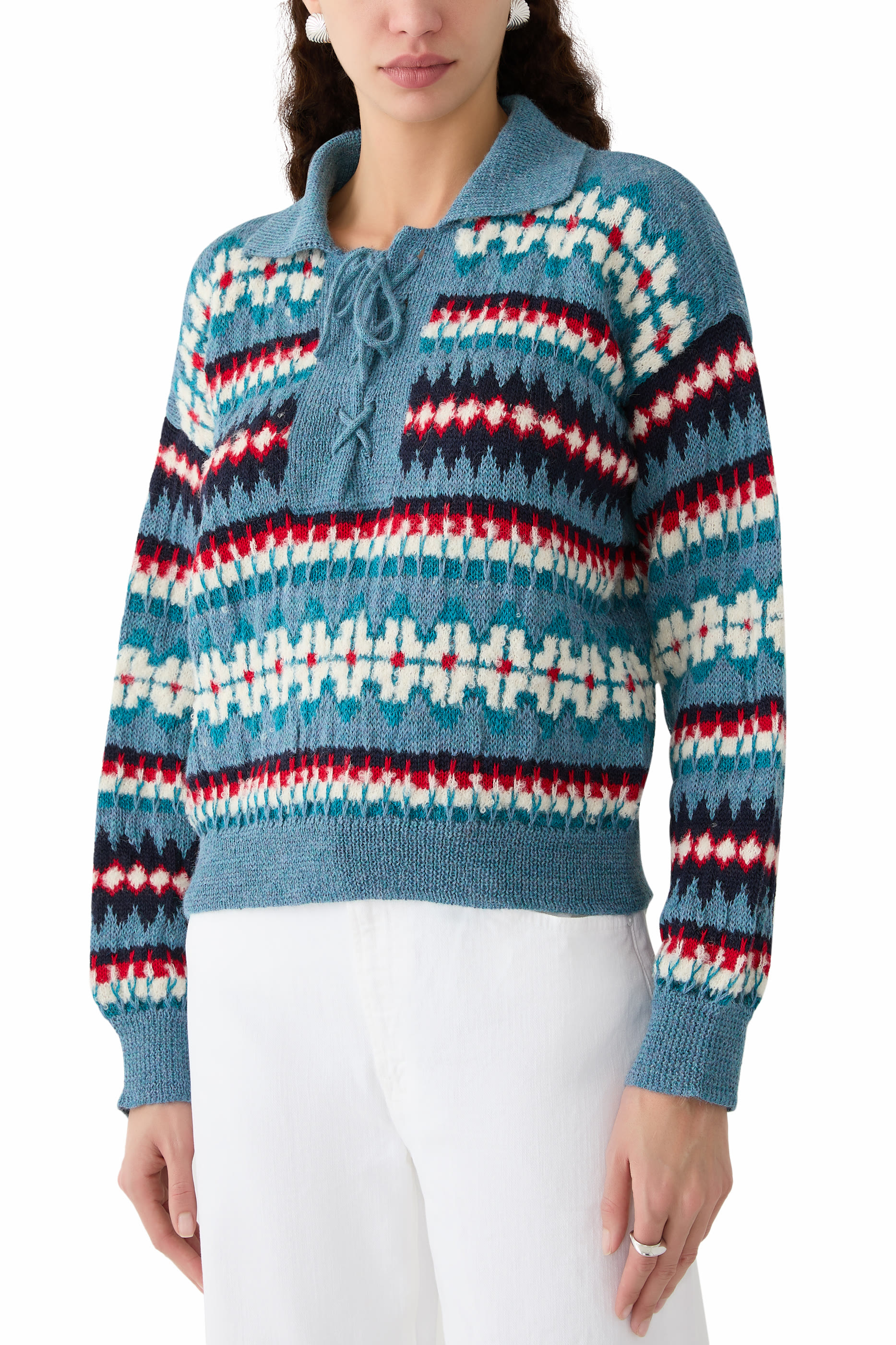 The Lace Up Pull Jumper