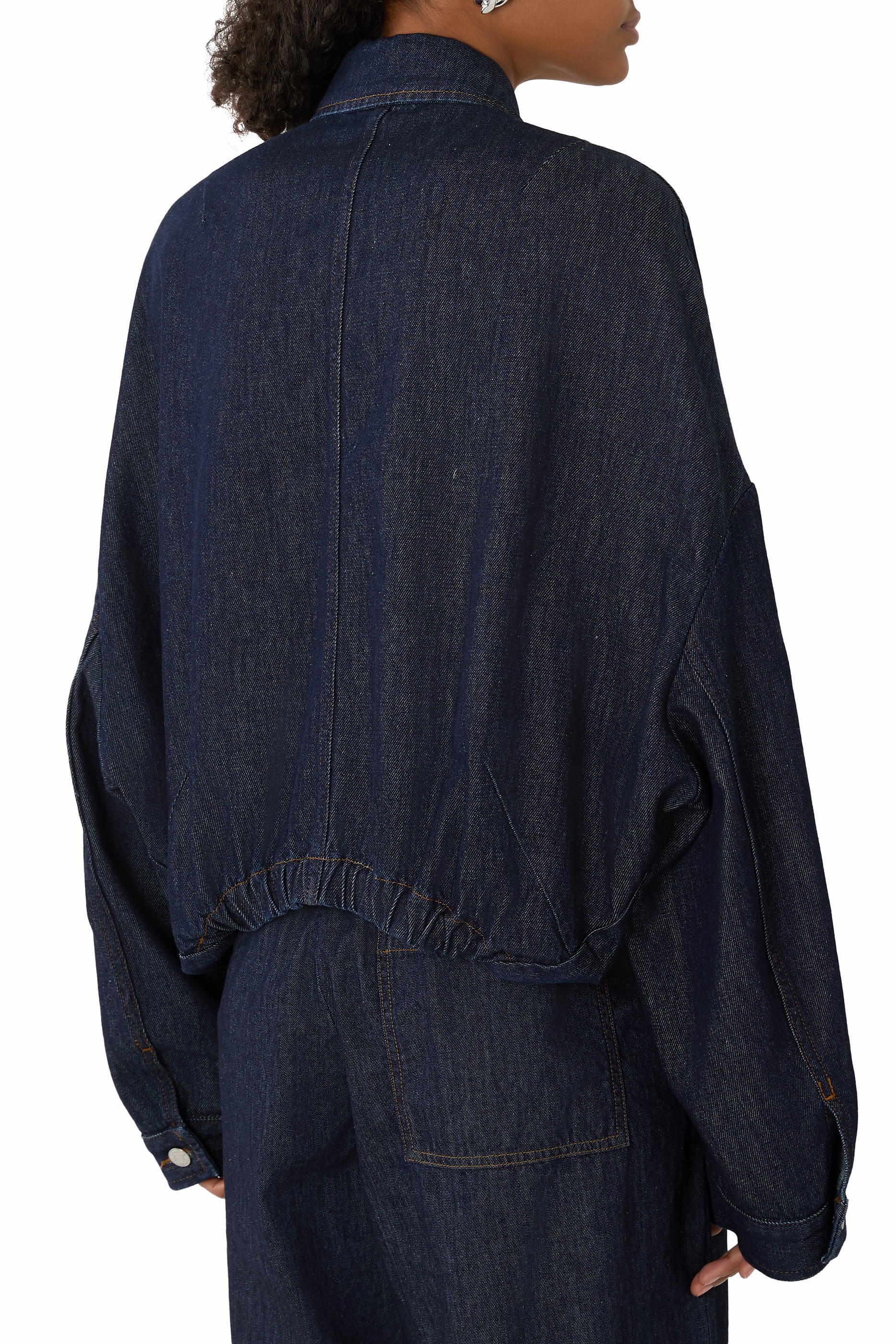 Button-Up Denim Jacket