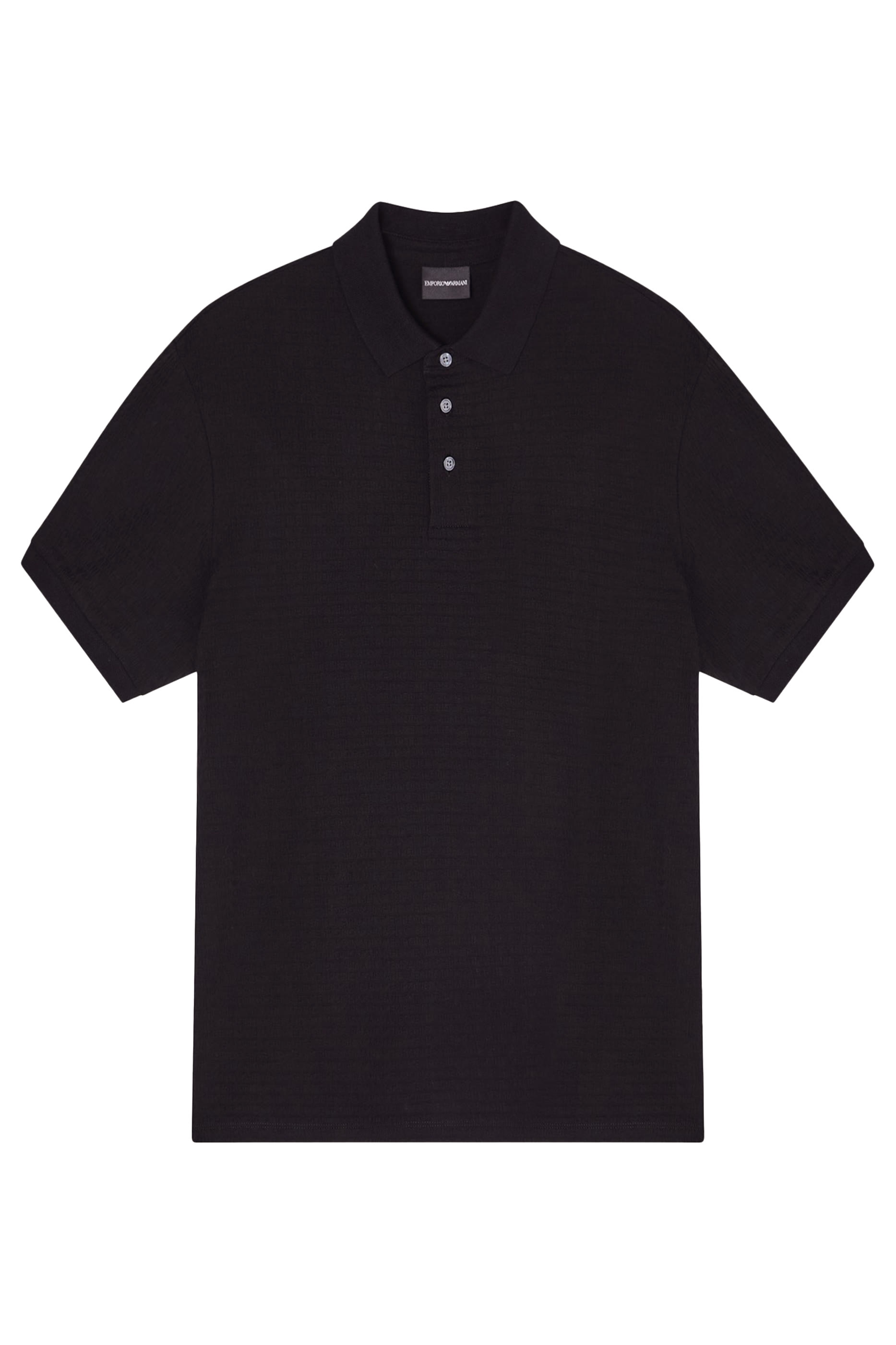 Micro EA Text Logo Polo Shirt