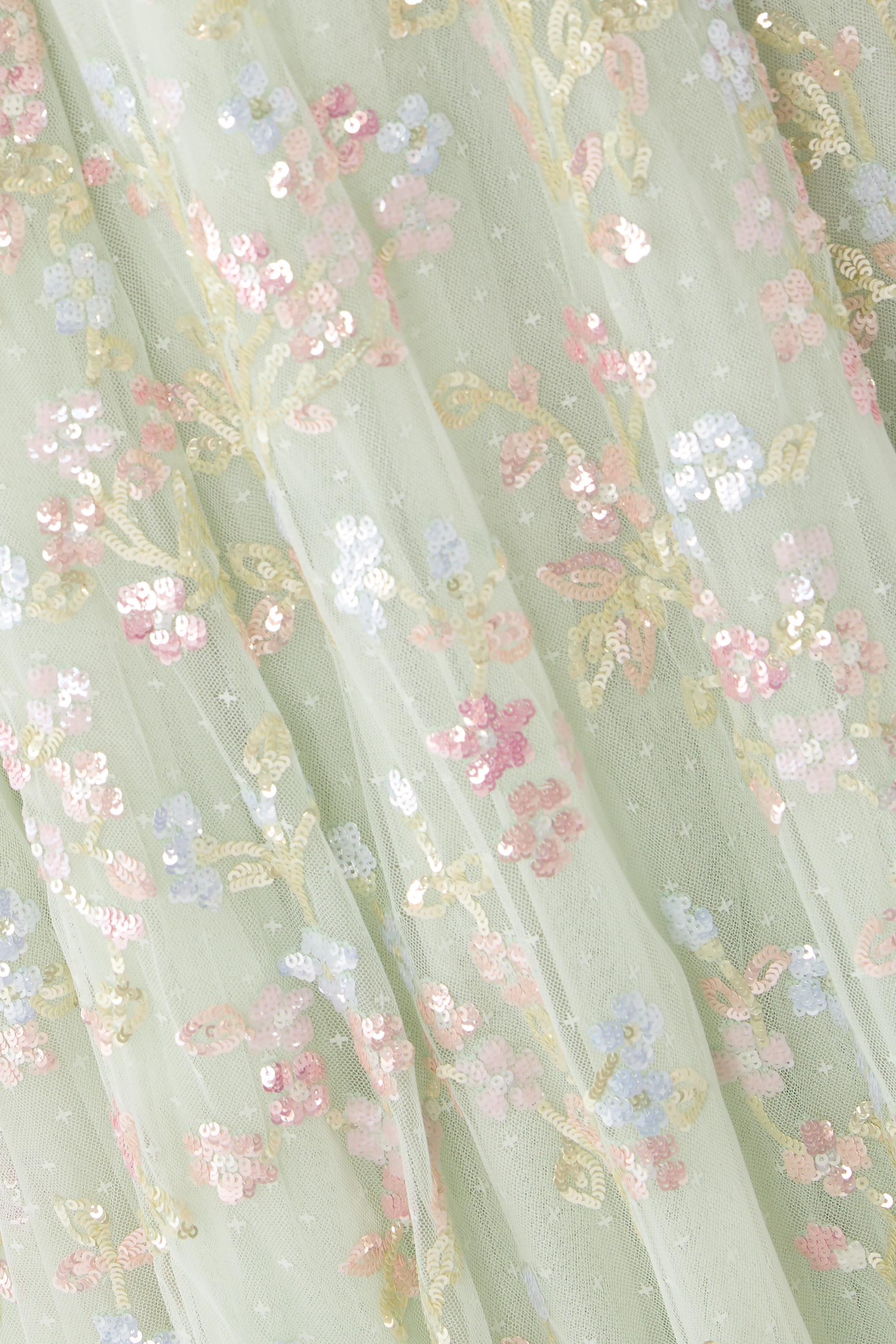  Forget-Me-Not Strapless Gown
