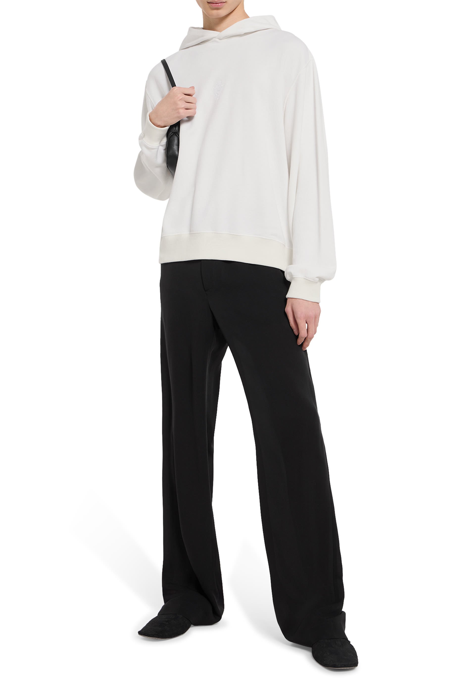 Crest Embroidery Sweatshirt