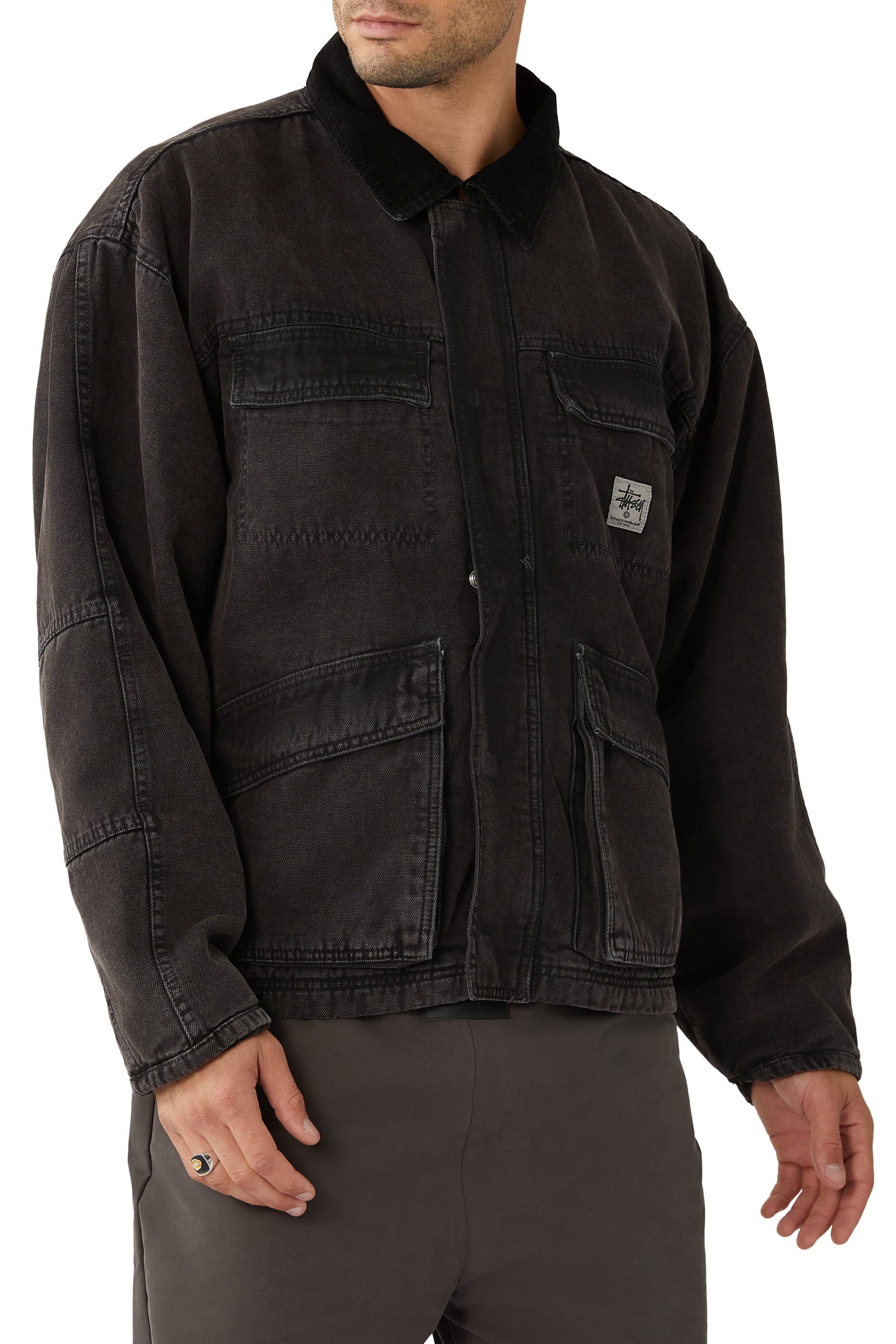 Washed Canvas Shop Jacket