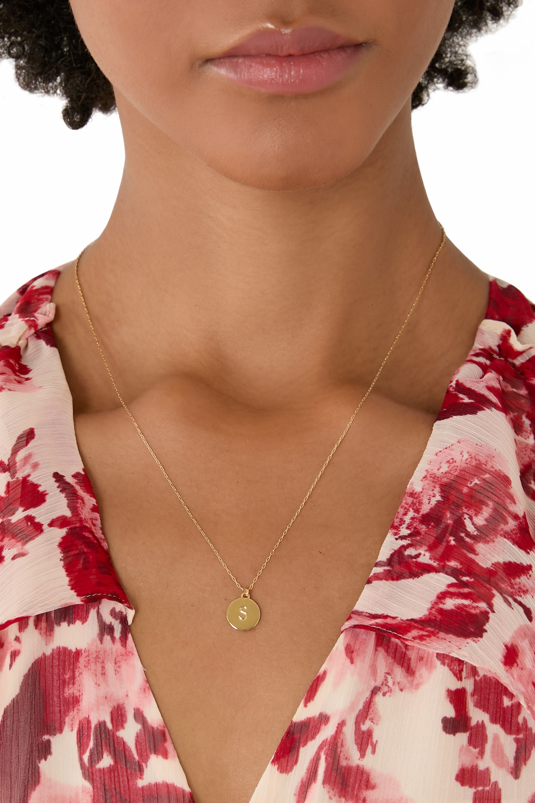  S Initial Mini Pendant