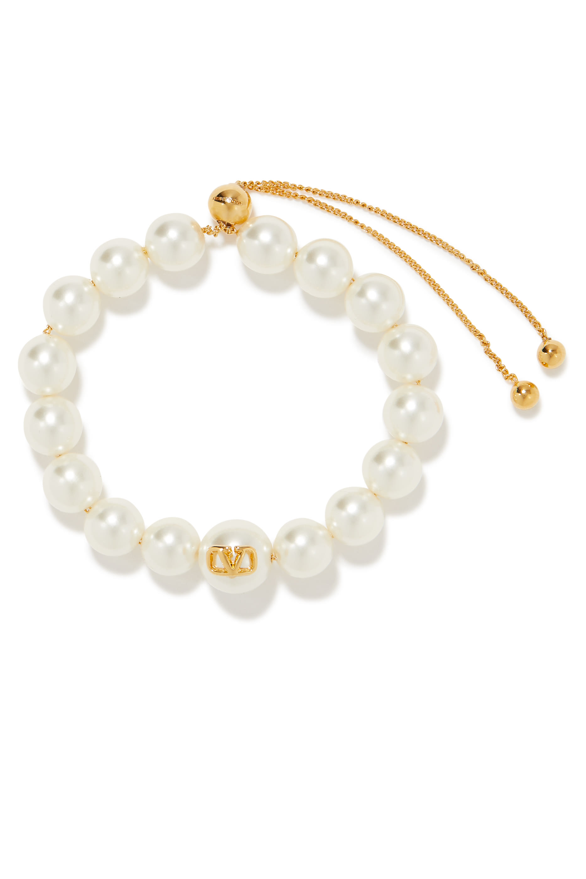 VLogo Signature Pearl Bracelet