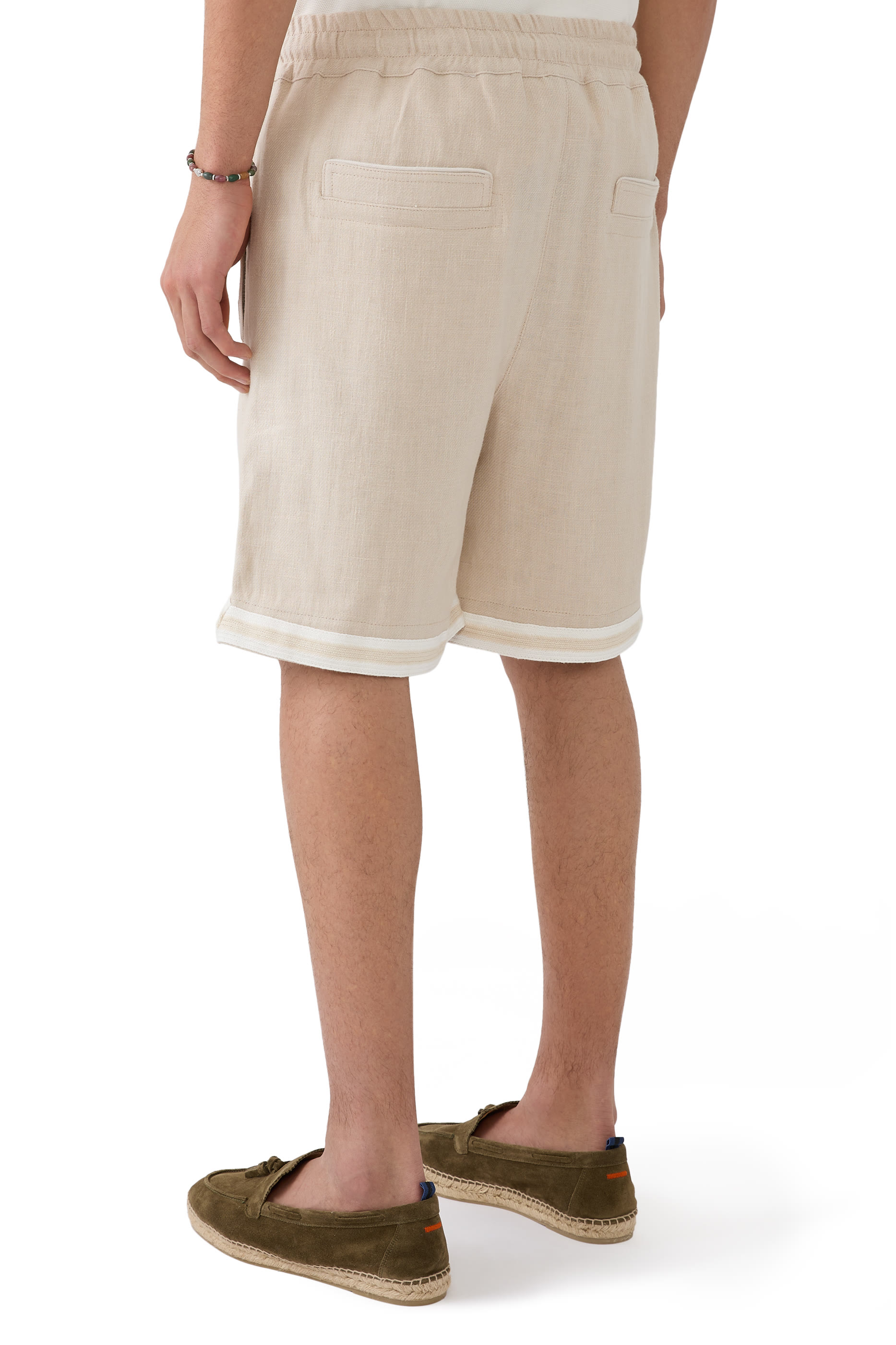 Linen Bermuda Shorts