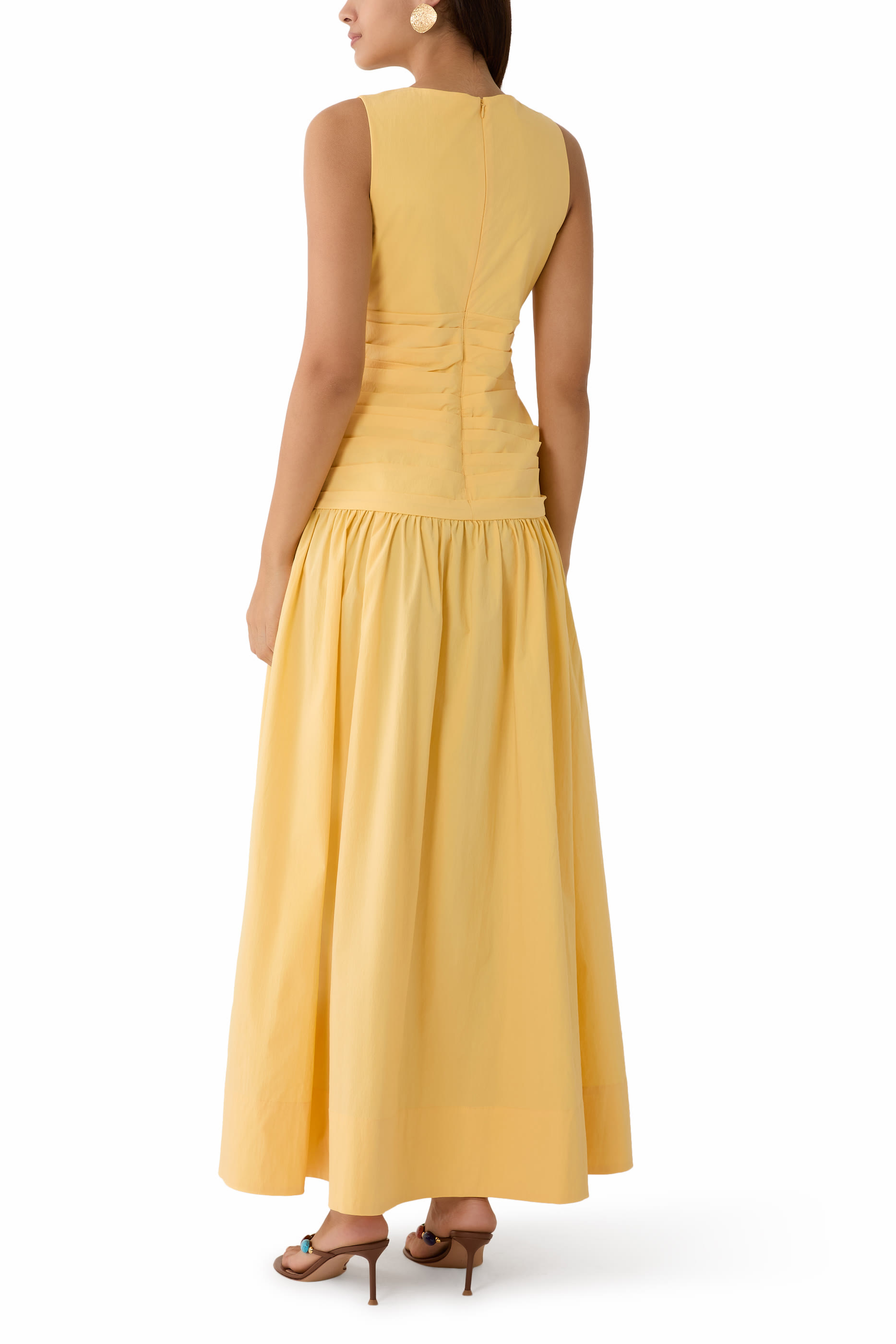 Campbell Gathered Maxi Dress