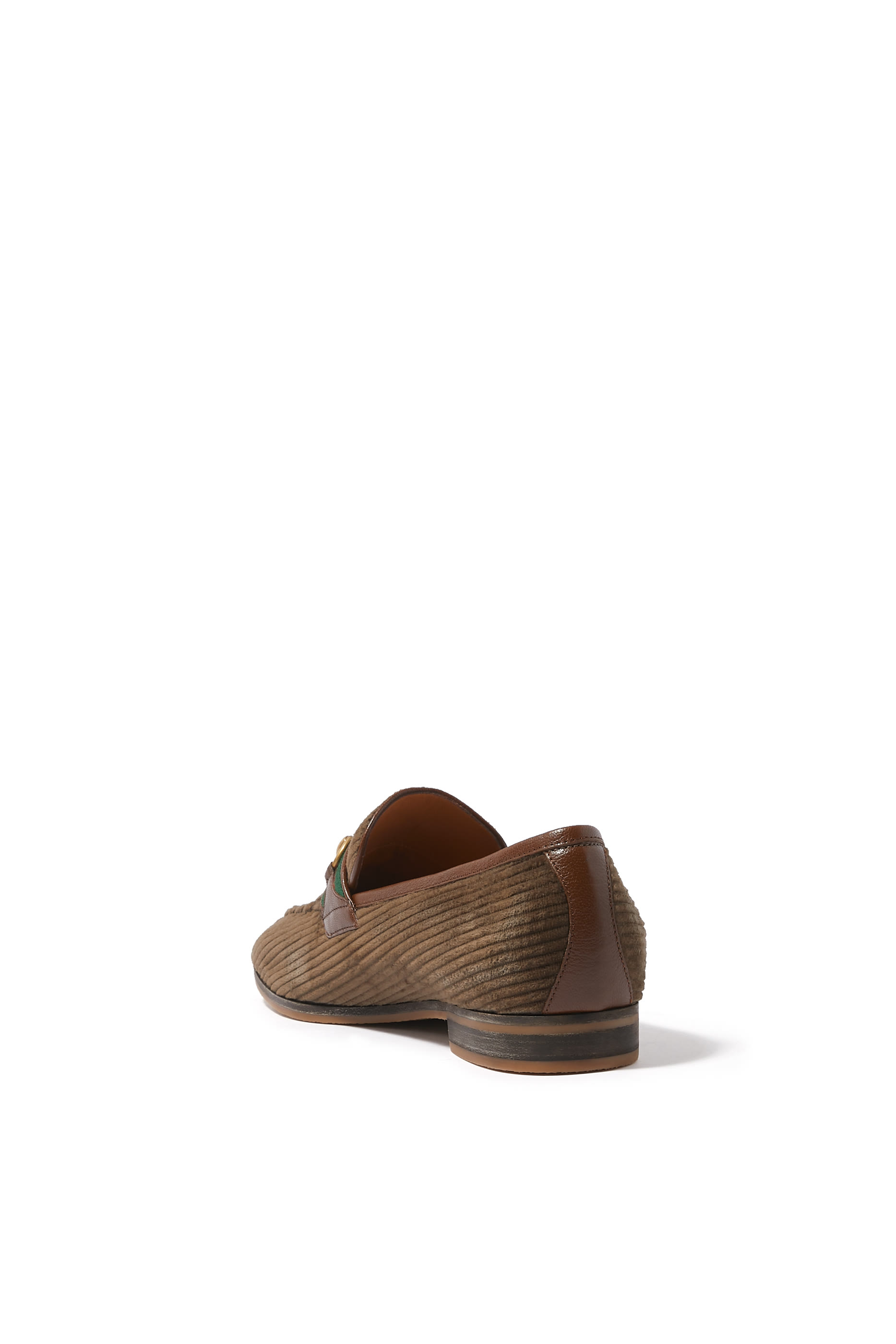 Corduroy Horsebit Loafers