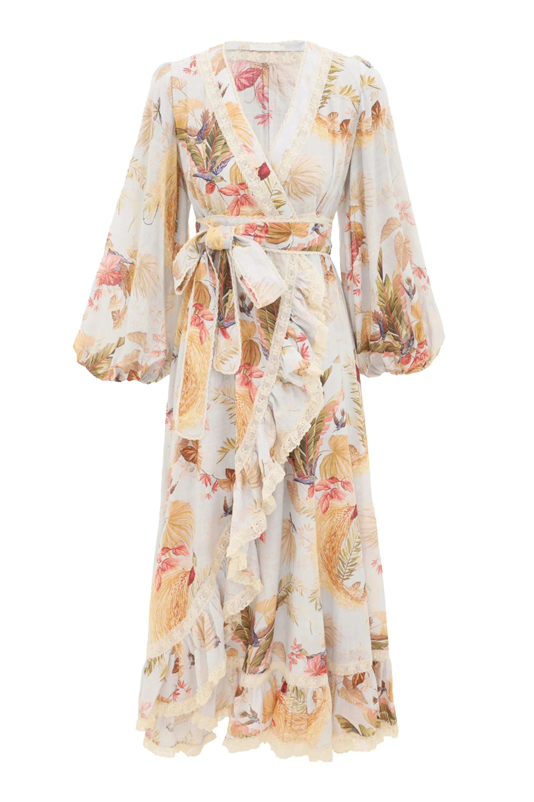 Ascension Frill Midi Dress