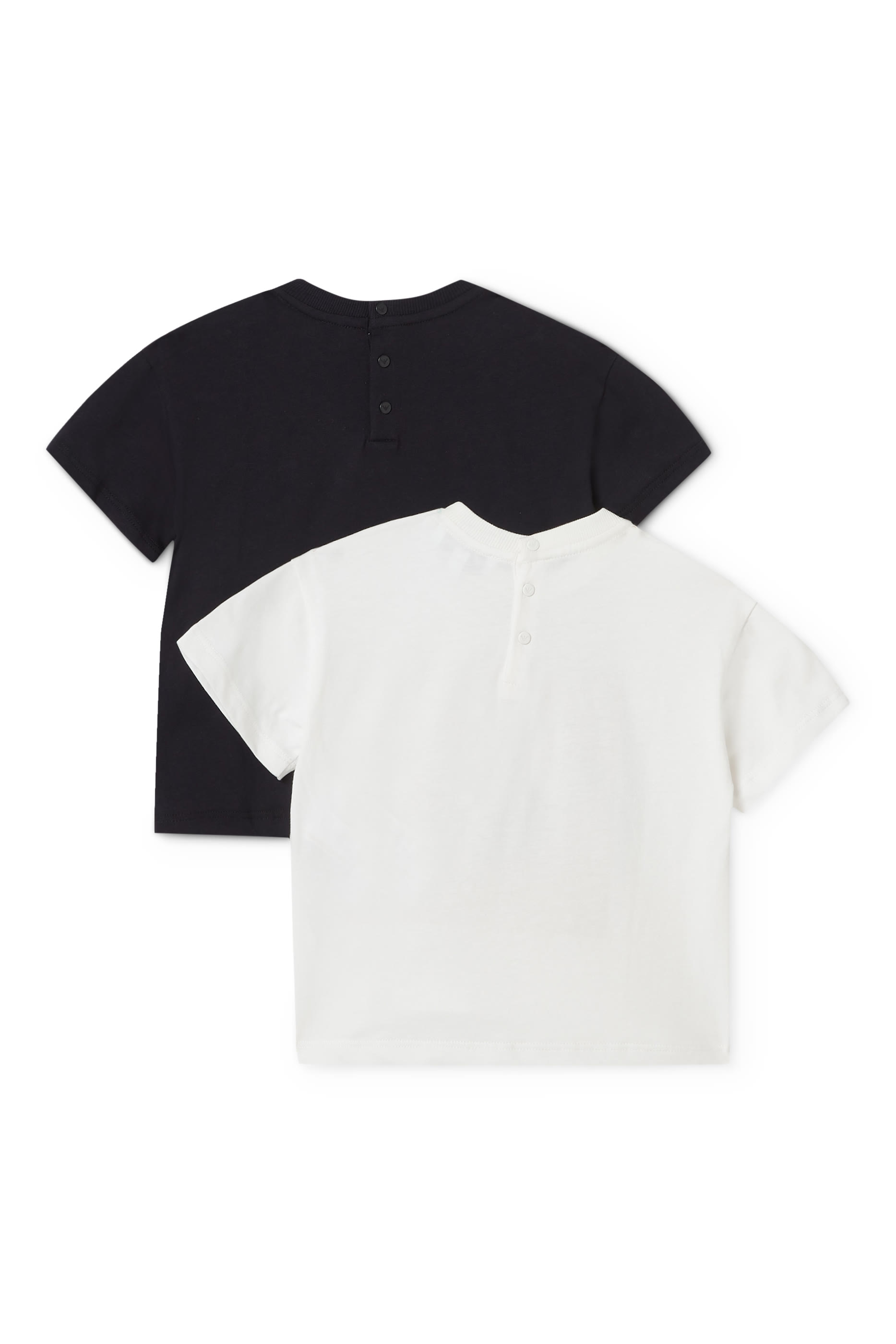 Kids Logo Print T-Shirt, Pack of 2