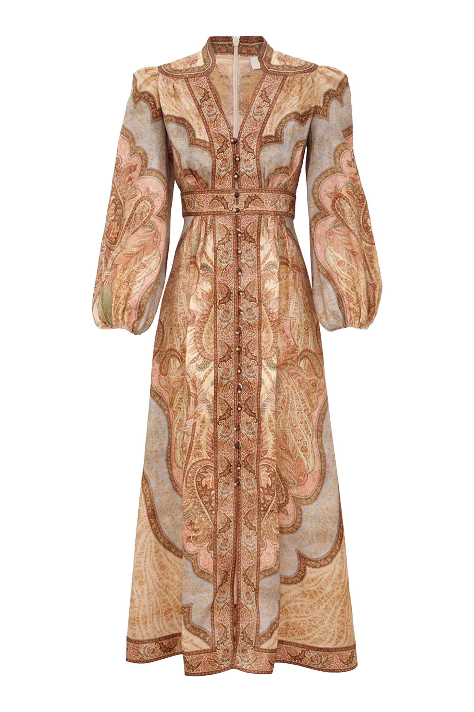 Wanderlust Plunge Midi Dress