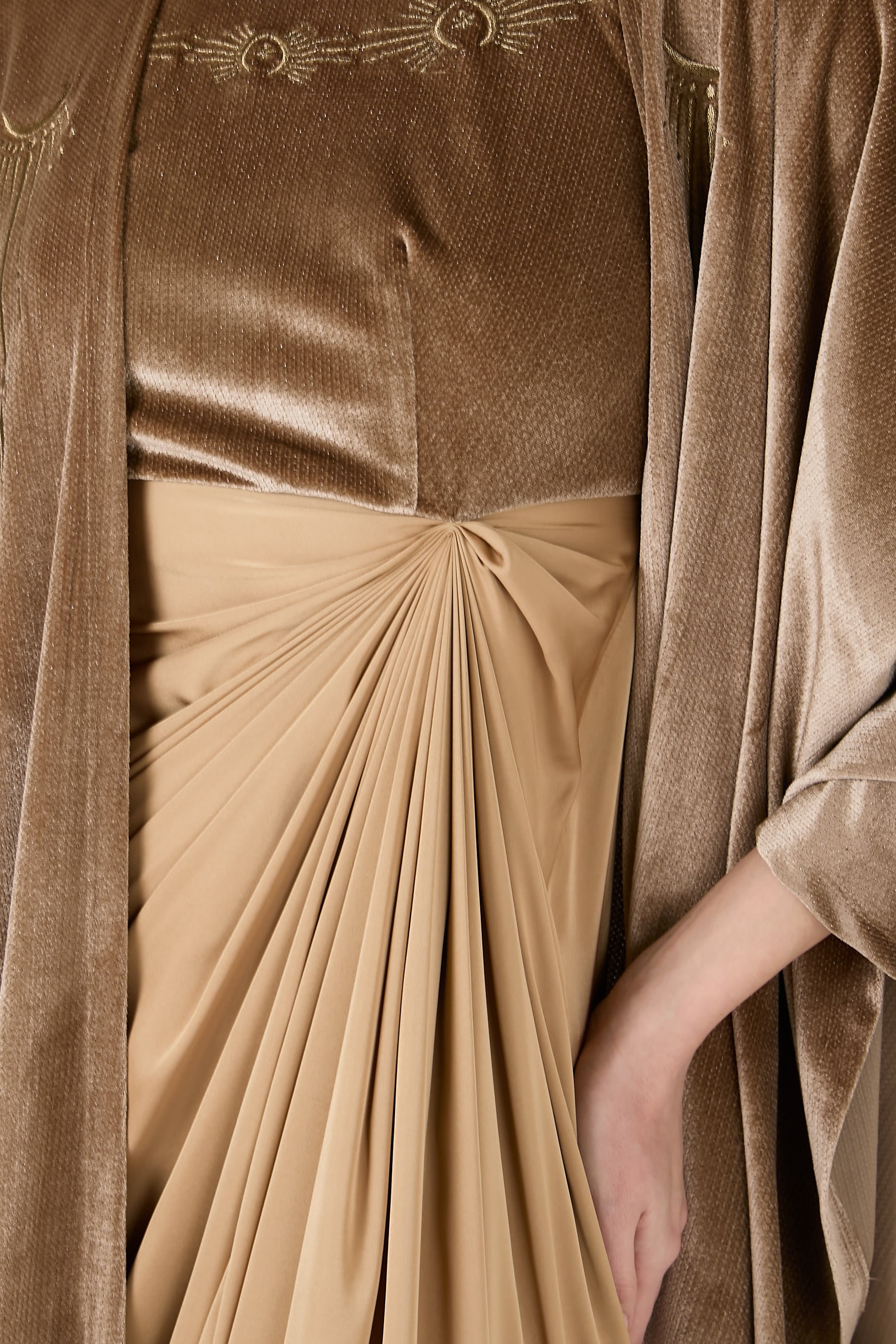  Velvet Wrapped Kaftan