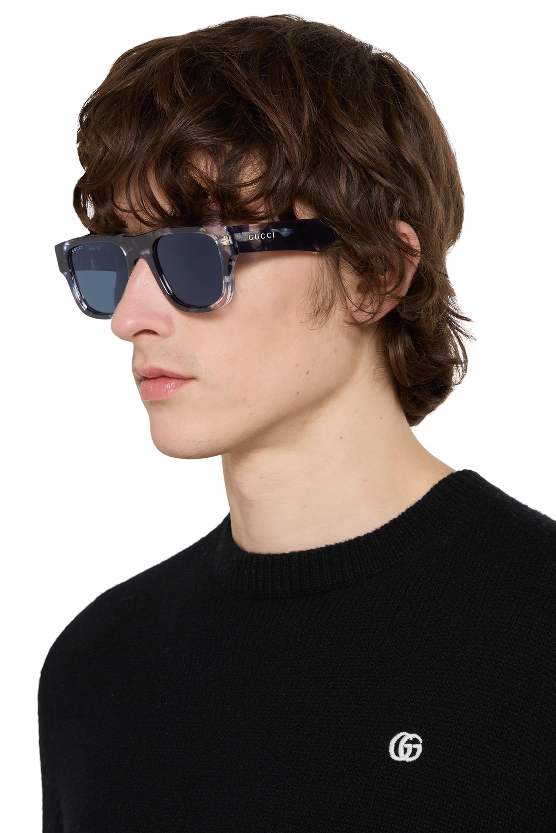 Rectangular Frame Sunglasses 