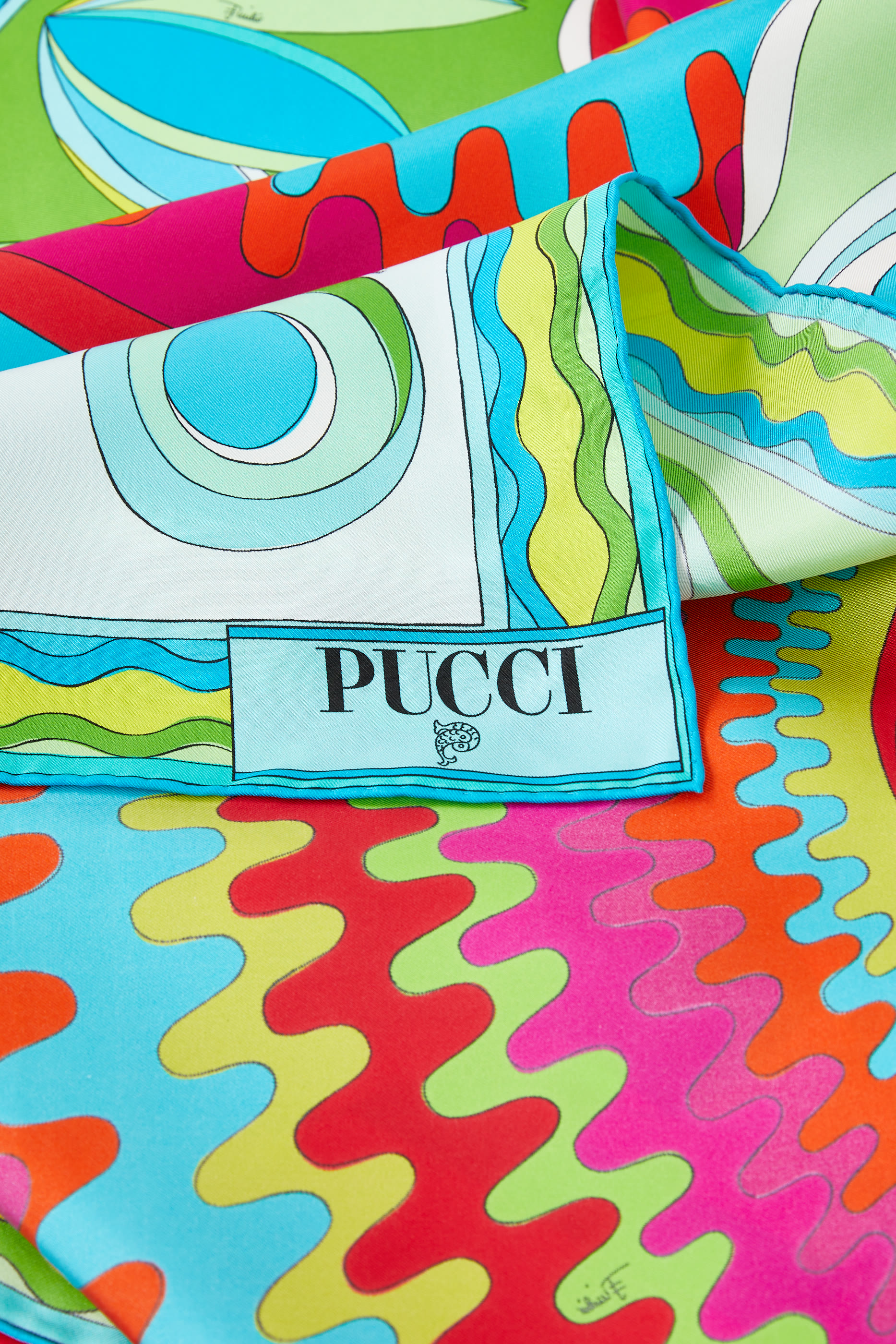 Bersaglio Print SIlk Scarf